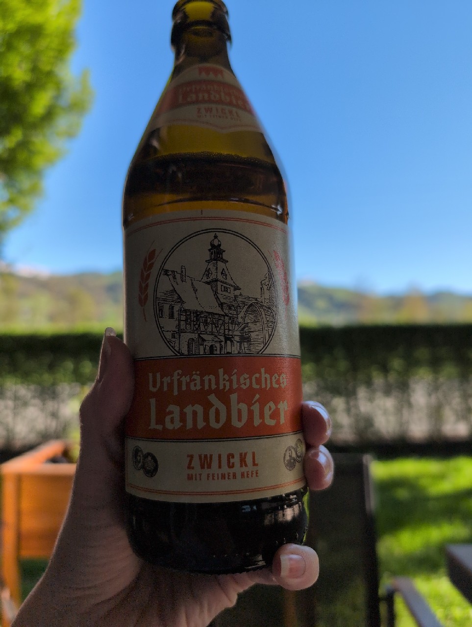 urfrankisches landbier zwickel, Privatbrauerei Kesselring