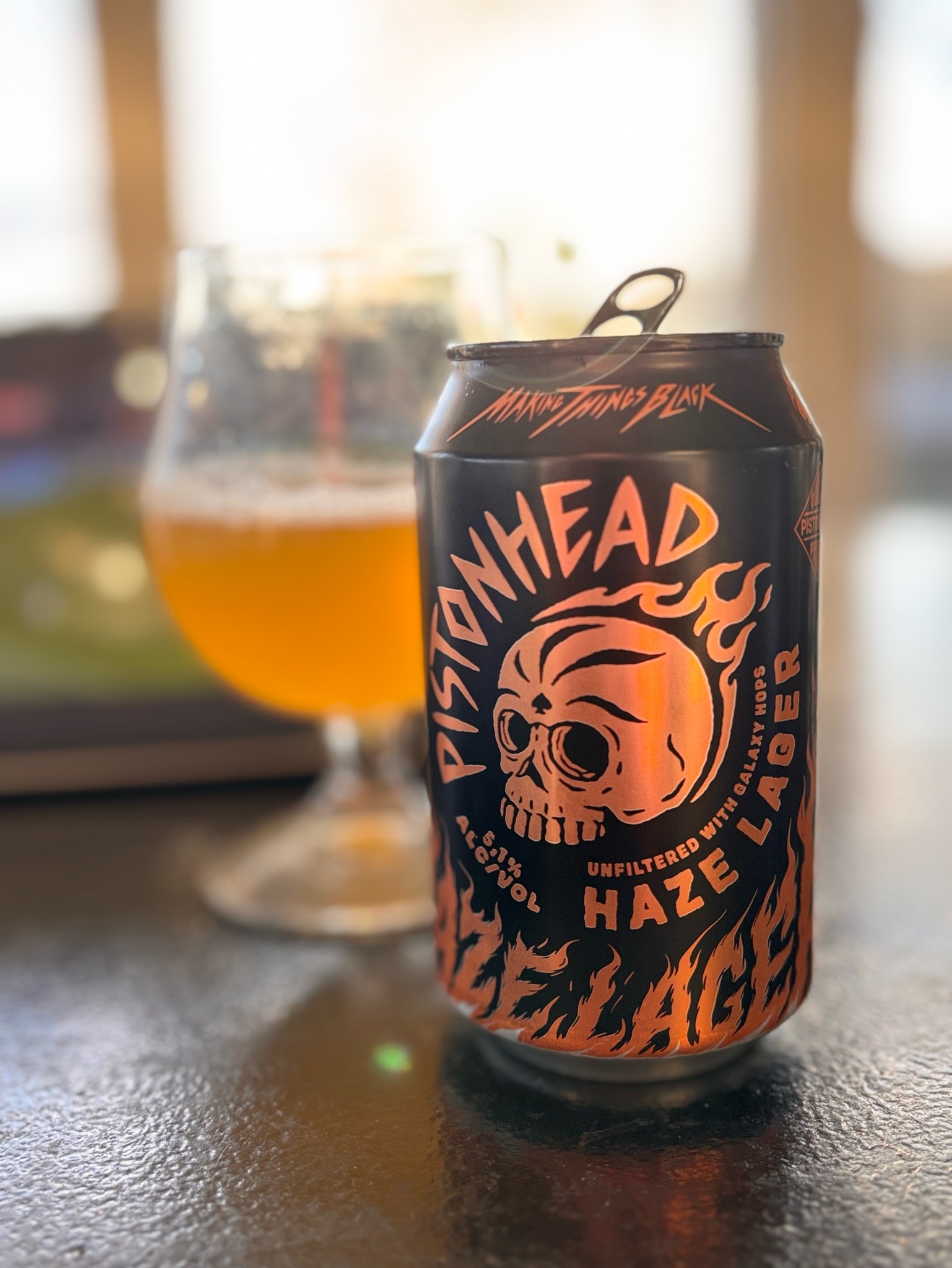 Pistonhead Haze Lager, Brutal Brewing (Spendrups Bryggeri)