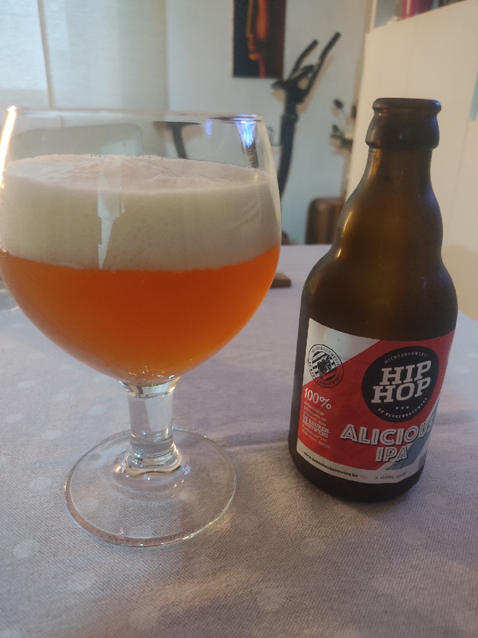 hip hop alicious ipa, De Keukenbrouwers