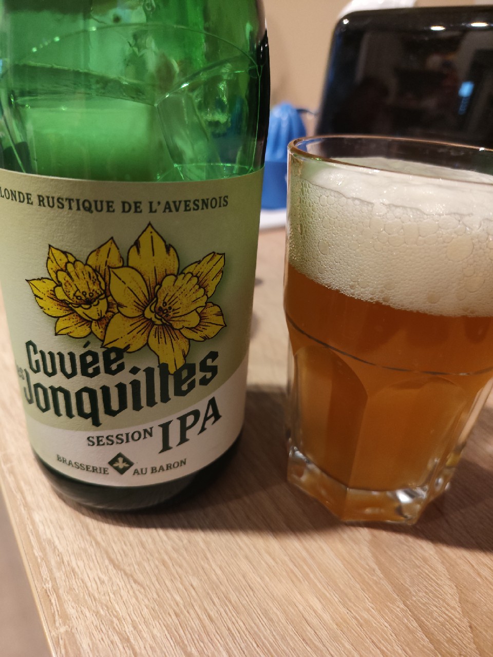 cuvee des jonquilles session ipa, Brasserie Au Baron
