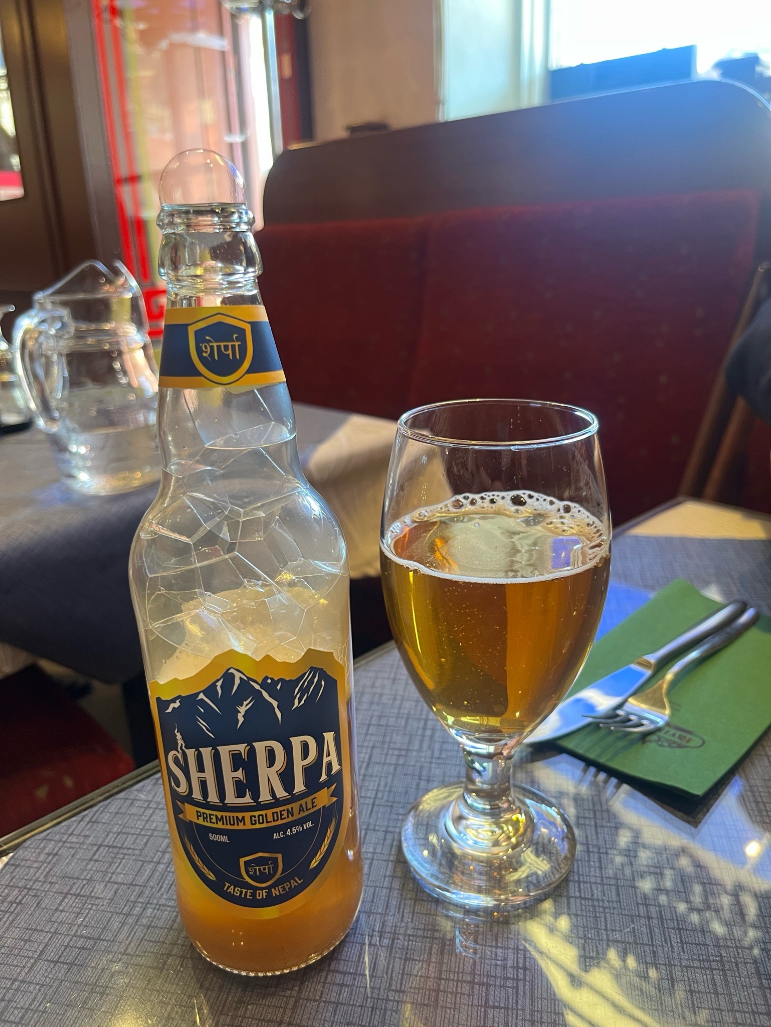 Sherpa Premium Golden Ale, Hambleton Ales / Brewery