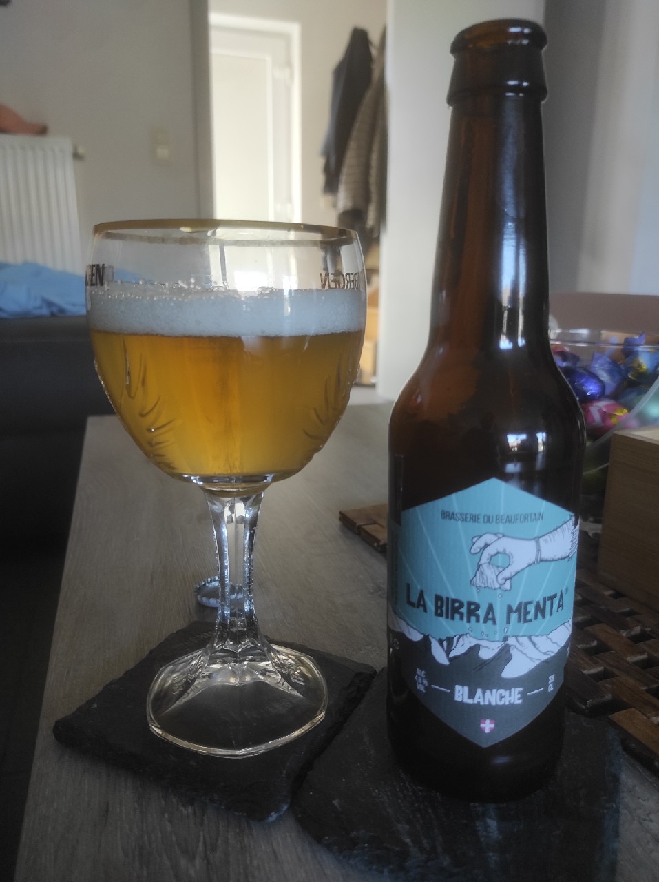 La Birra Menta Blanche, Brasserie Du Beaufortain (La Birra Menta)