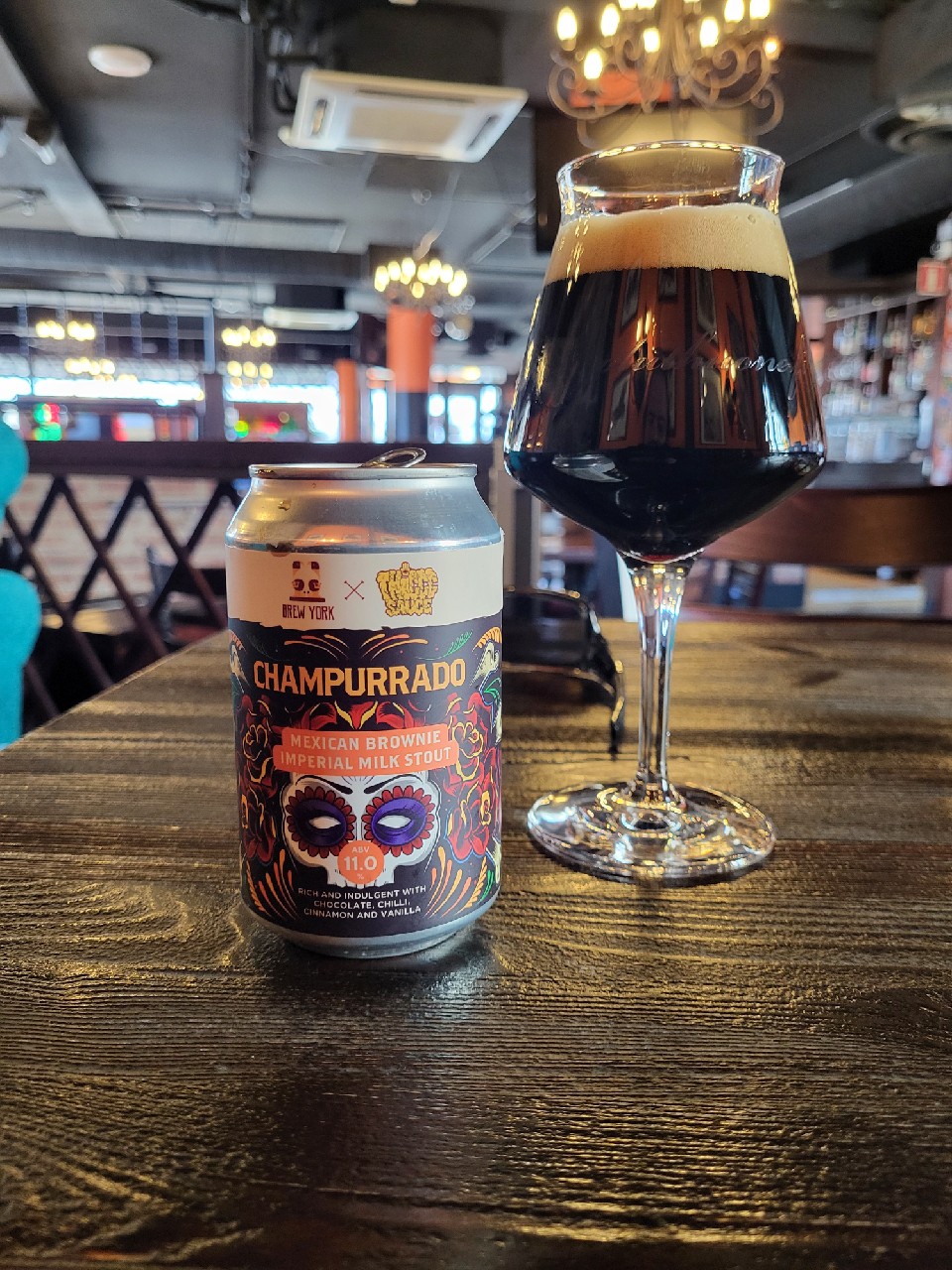 Champurrado, Brew York