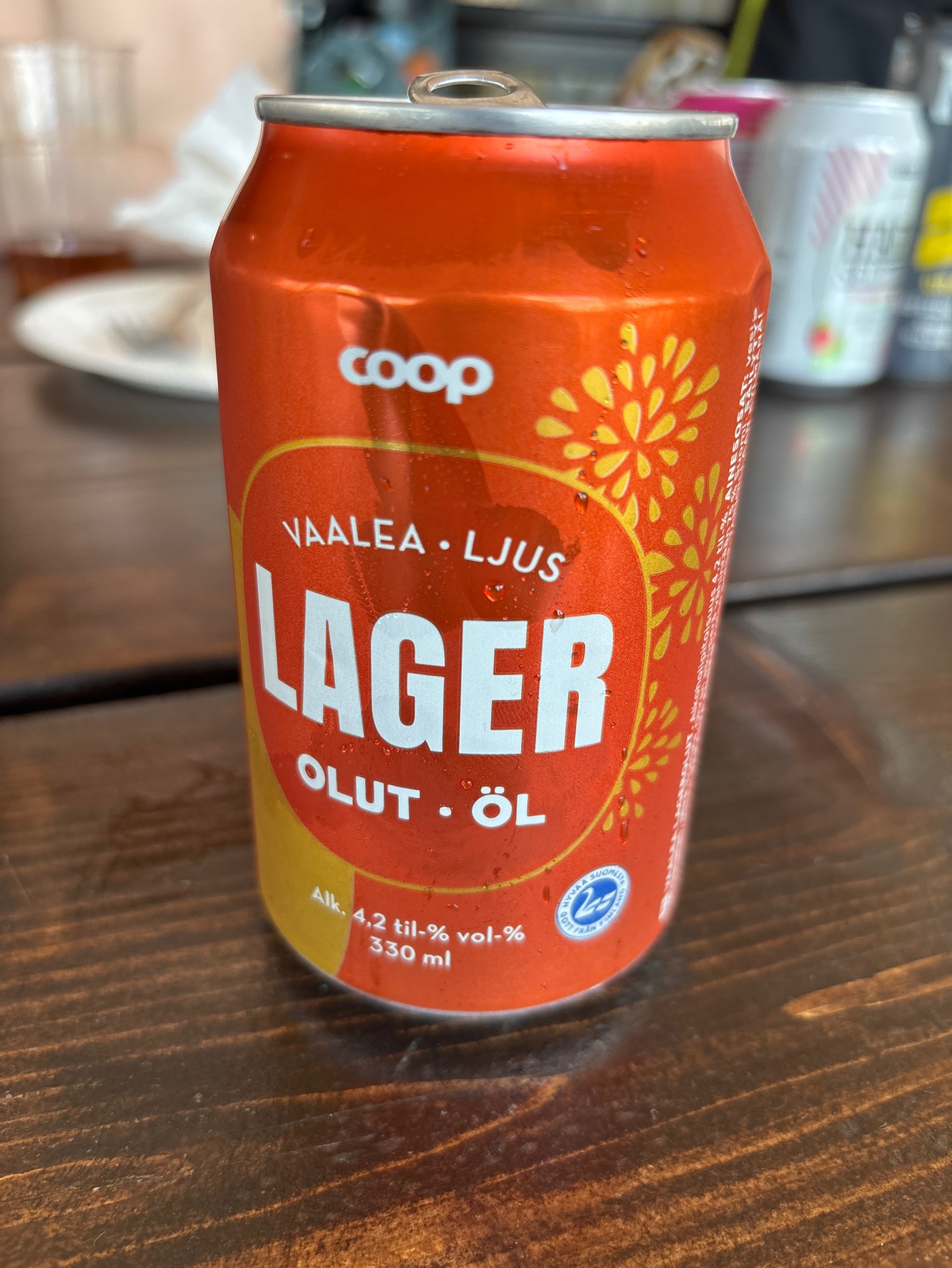 Coop Vaalea Lager 4.2%, Finland