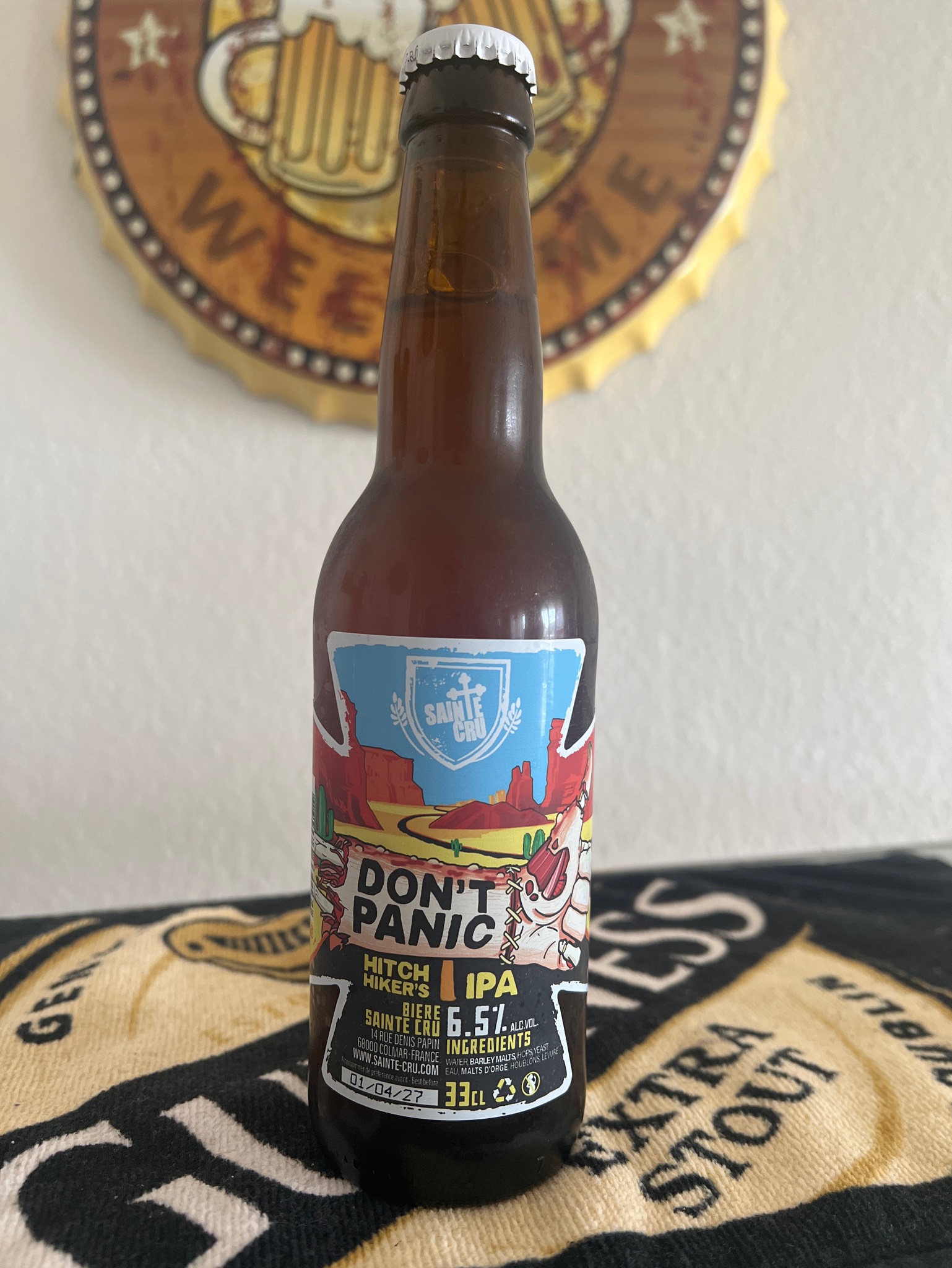 Don't Panic, Brasserie Sainte Cru