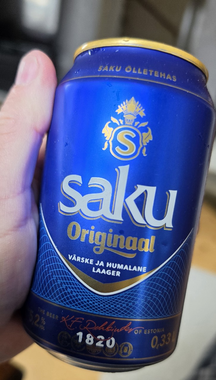 Saku Originaal Premium Export, Saku Õlletehas (Carlsberg)