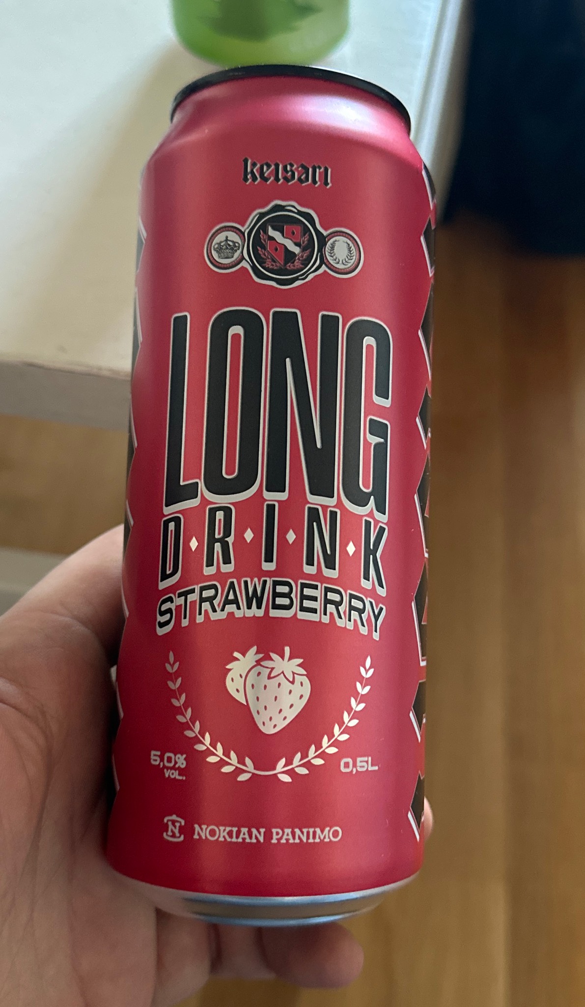 Keisari Long Drink Strawberry, Nokian Panimo