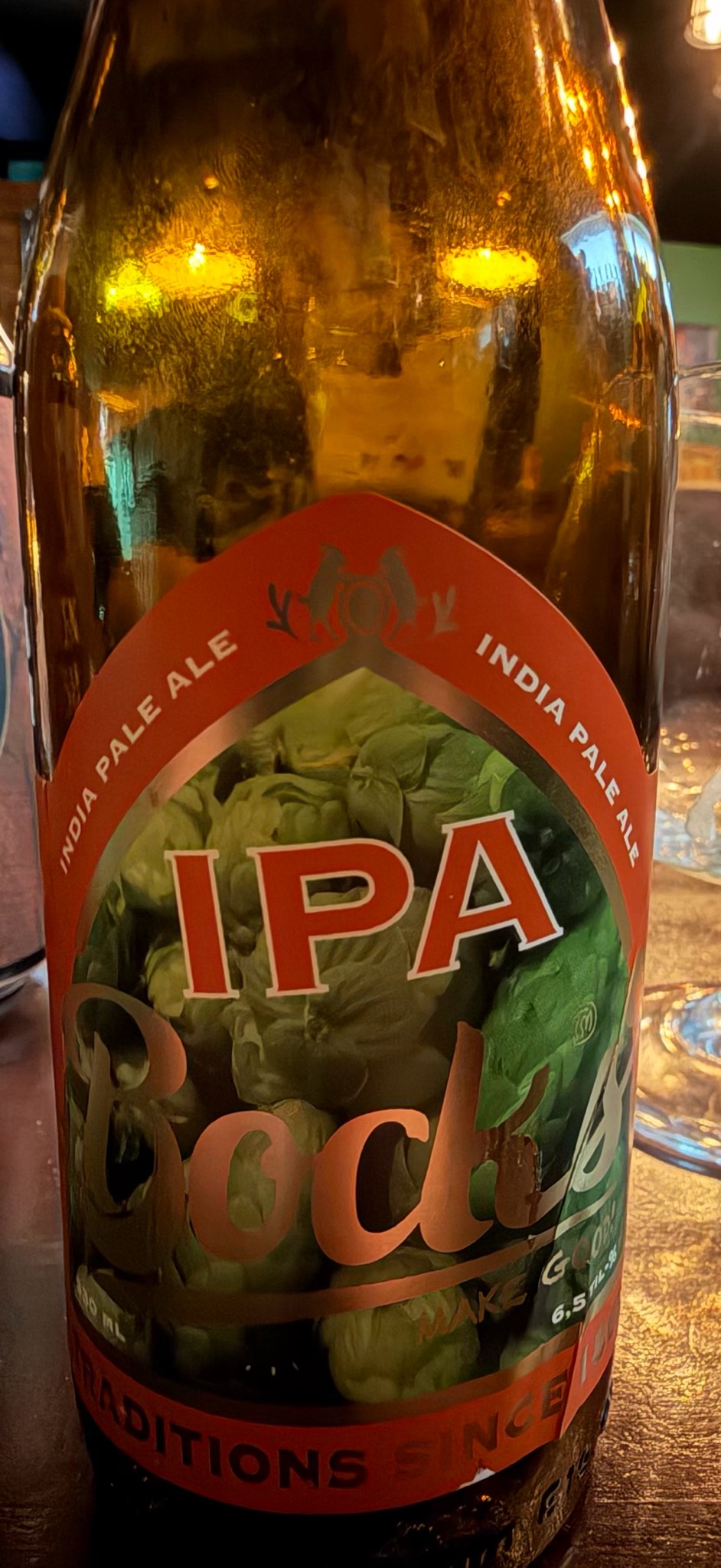 Bock's IPA 6.5%, Bock's Corner Brewery