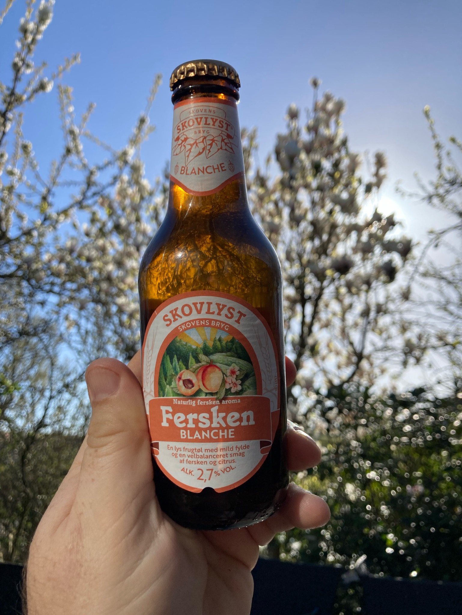 Fersken blanche, Bryggeri Skovlyst