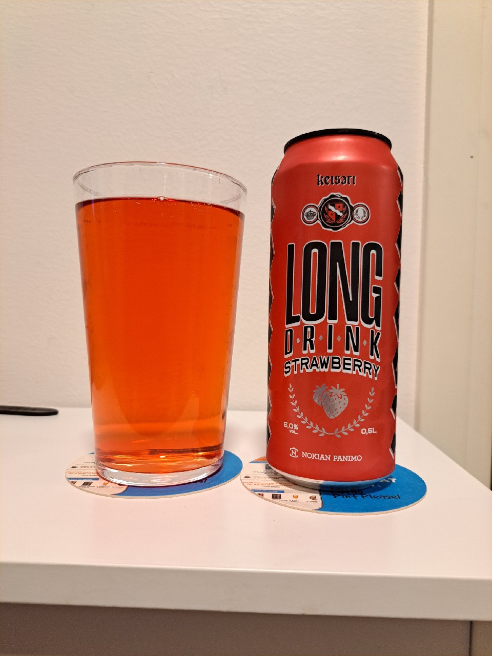 Keisari Long Drink Strawberry, Finland