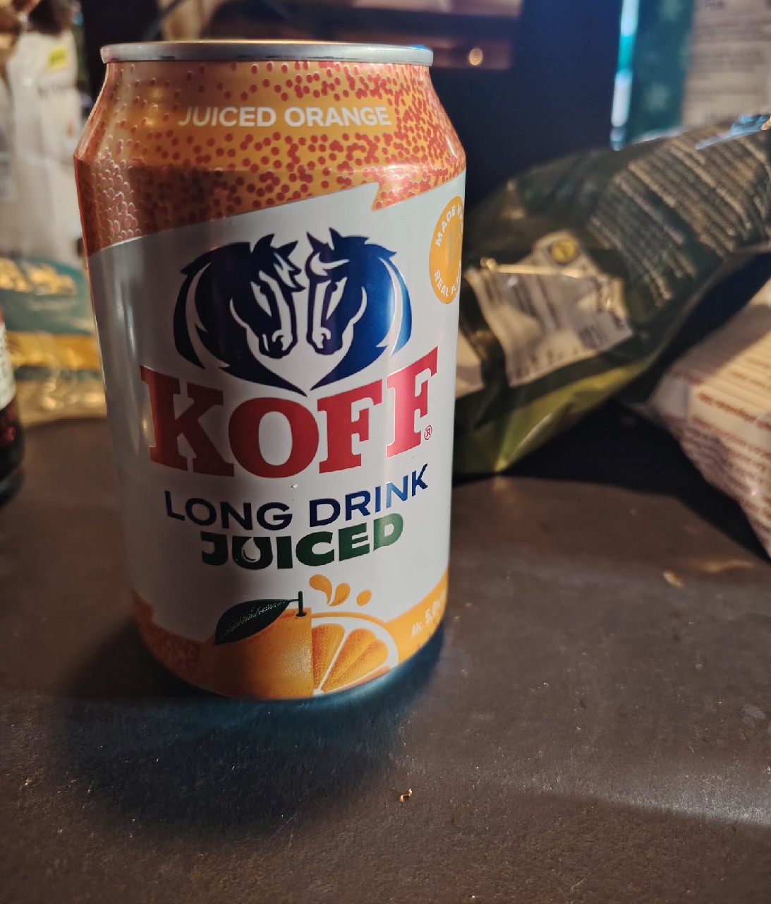 Koff Long Drink Juiced Orange, Sinebrychoff (Carlsberg Group)