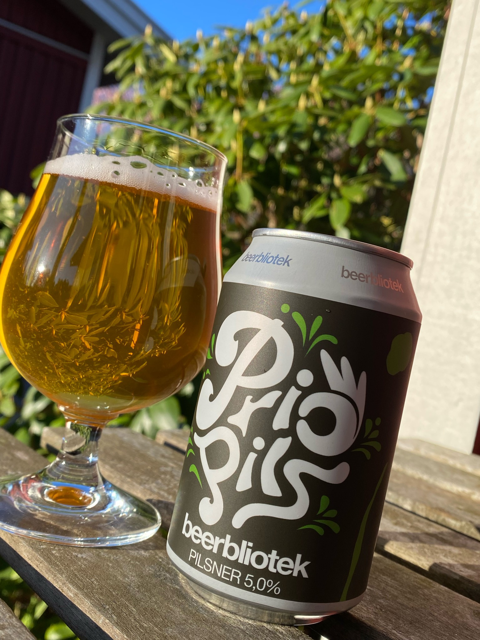 Prio Pils, Beerbliotek
