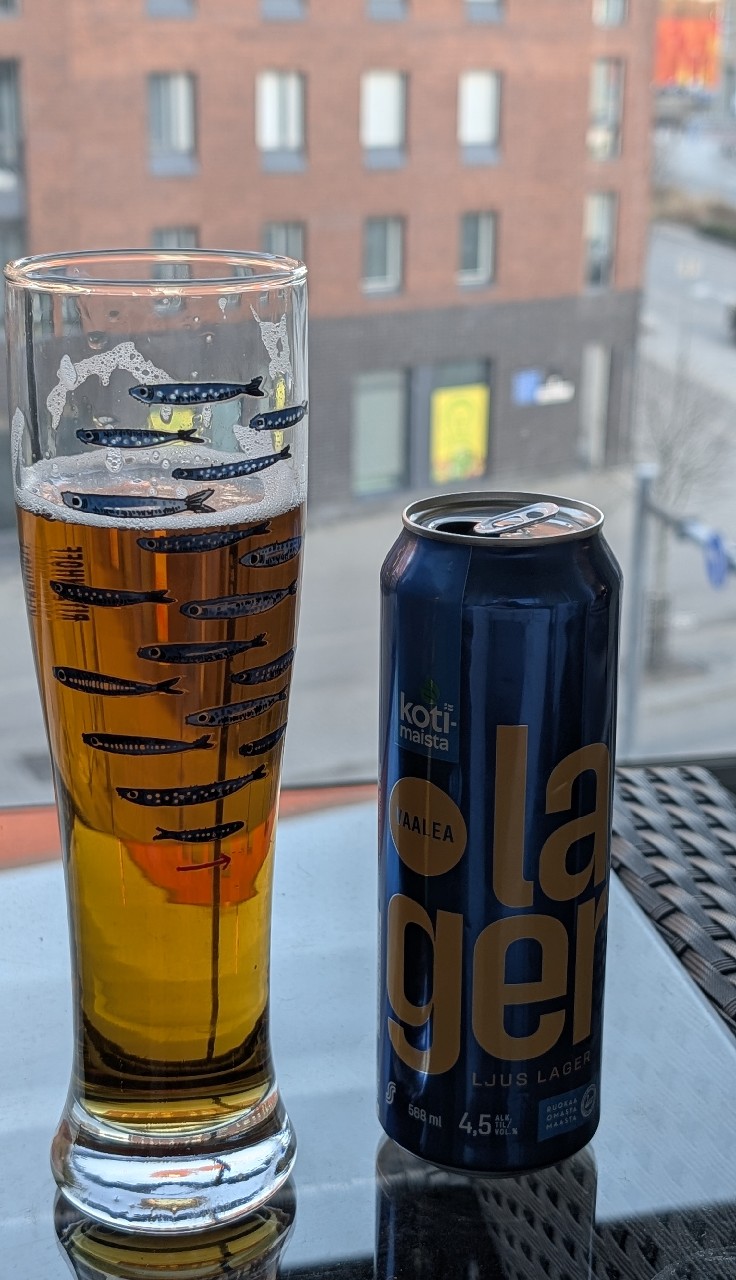 Kotimaista Vaalea Lager, Finland