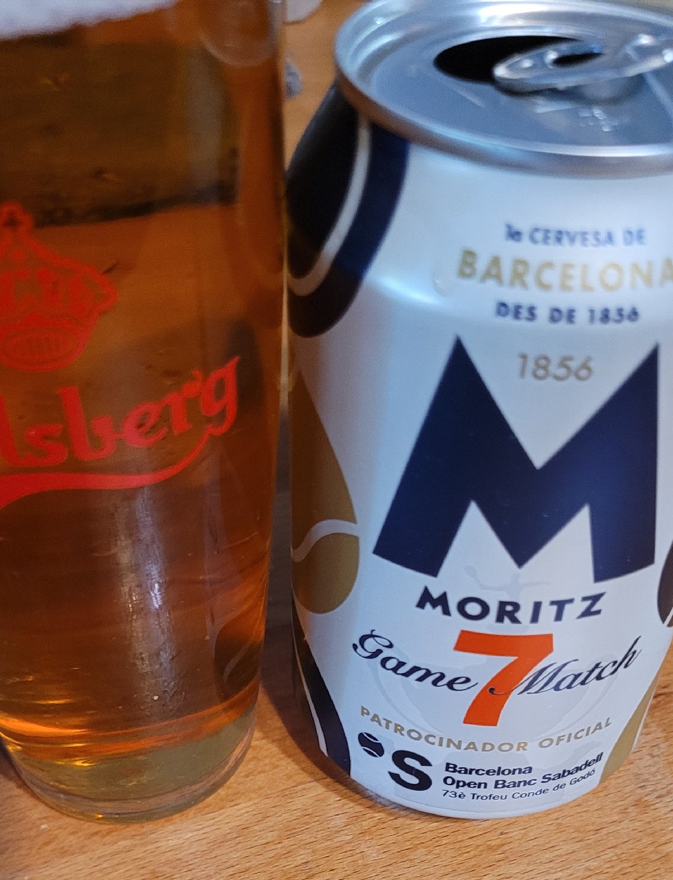 Moritz 7 Game Match, Cervezas Moritz