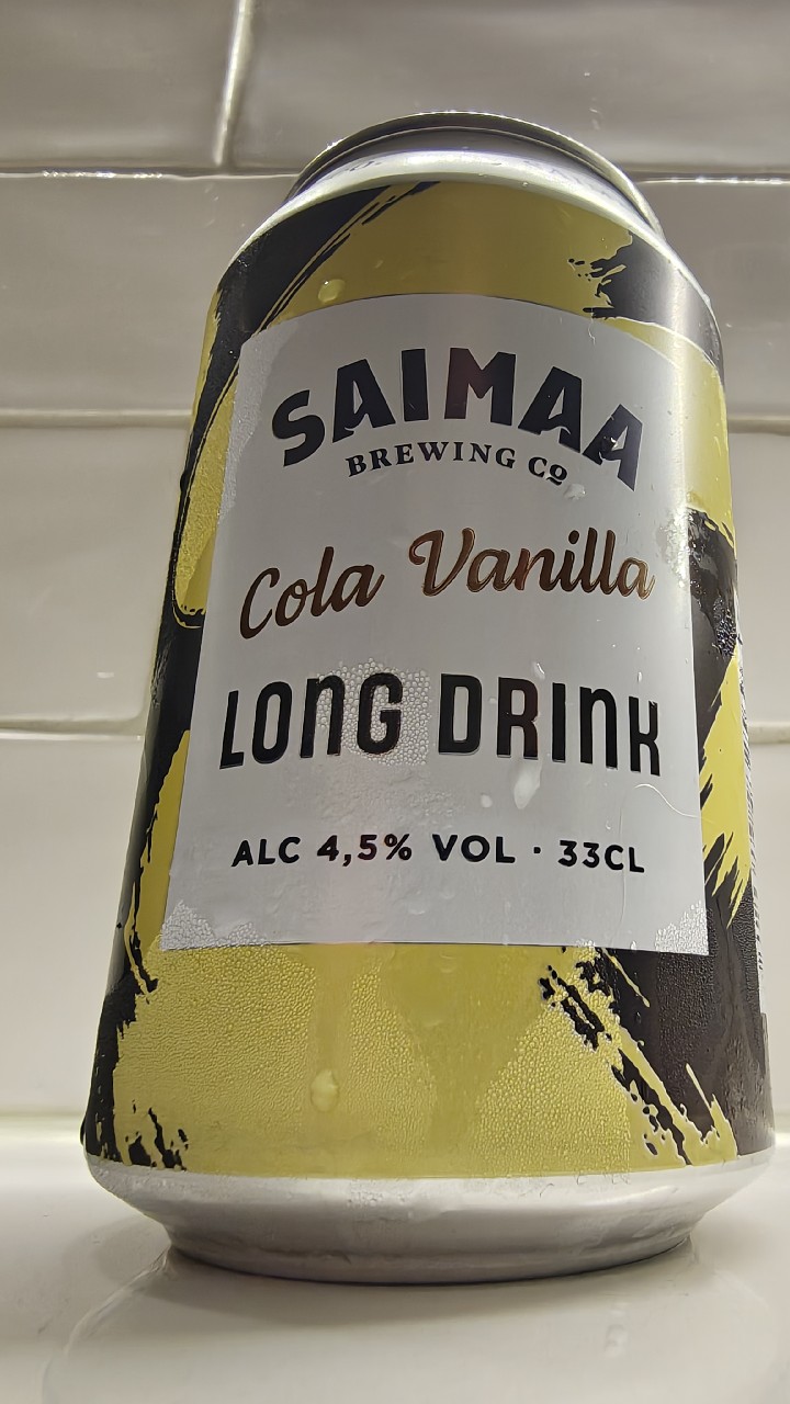Cola Vanilla Long Drink, Finland