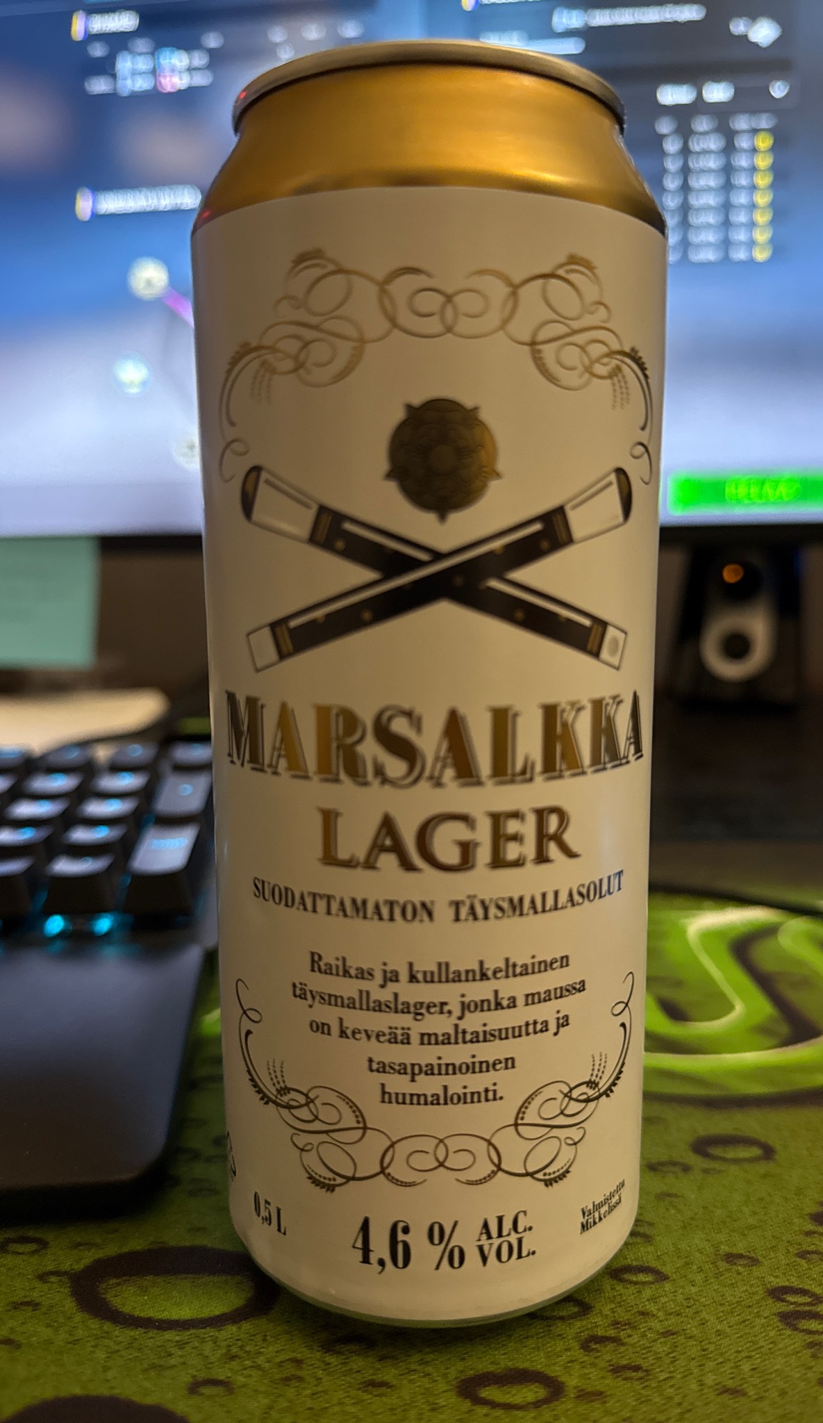 Marsalkka Lager 4.6%, Finland