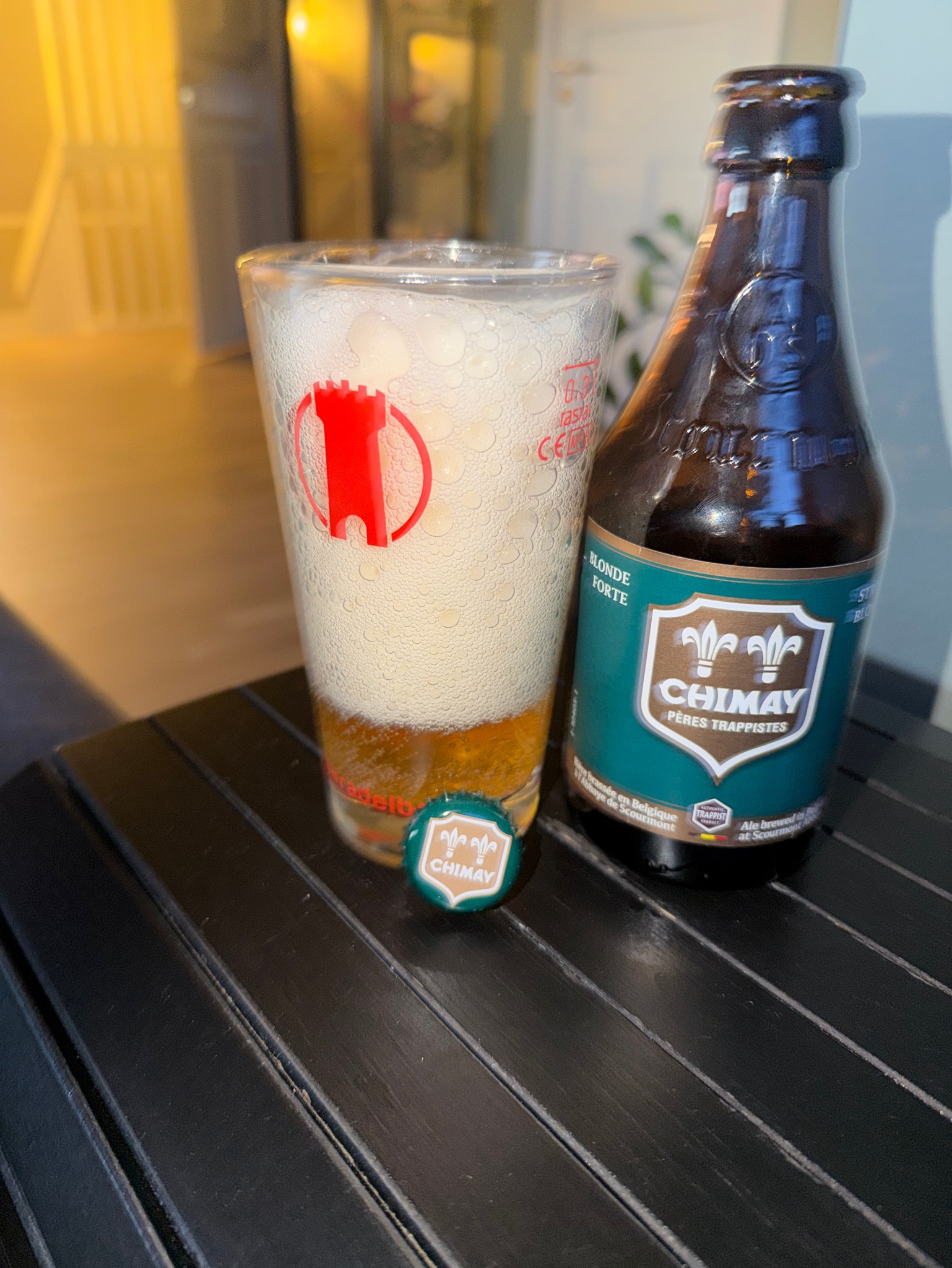 Chimay Blonde Forte | Strong Blond | 150 | Verte | Green, Bières de Chimay