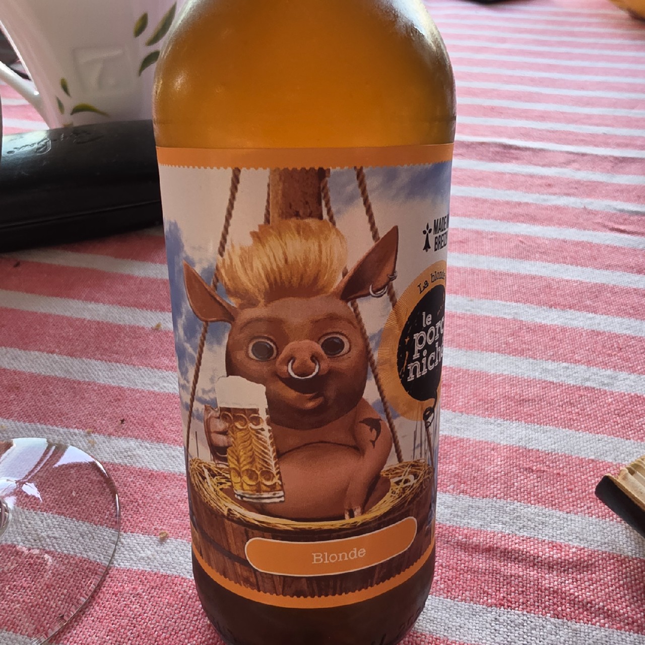 Le Porc Niché Blonde, Brasserie De La B