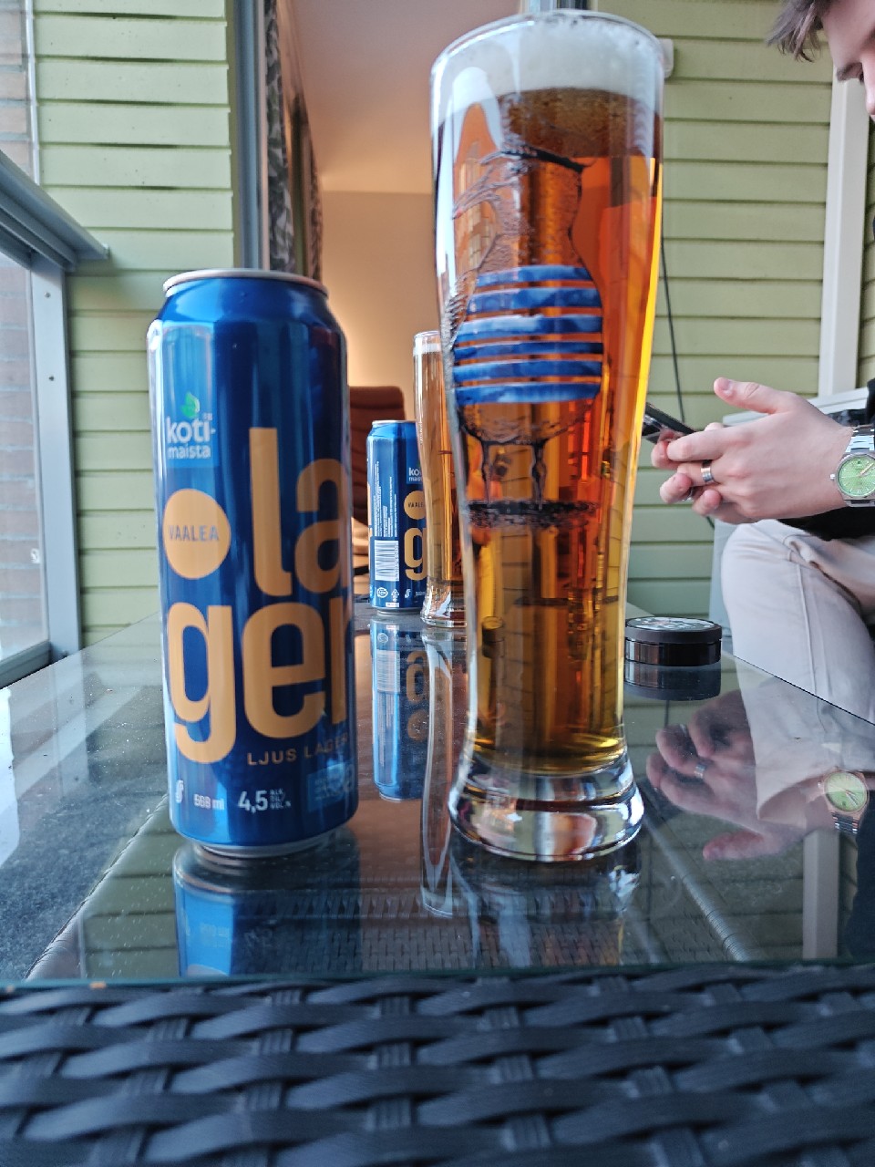 Kotimaista Vaalea Lager, Finland