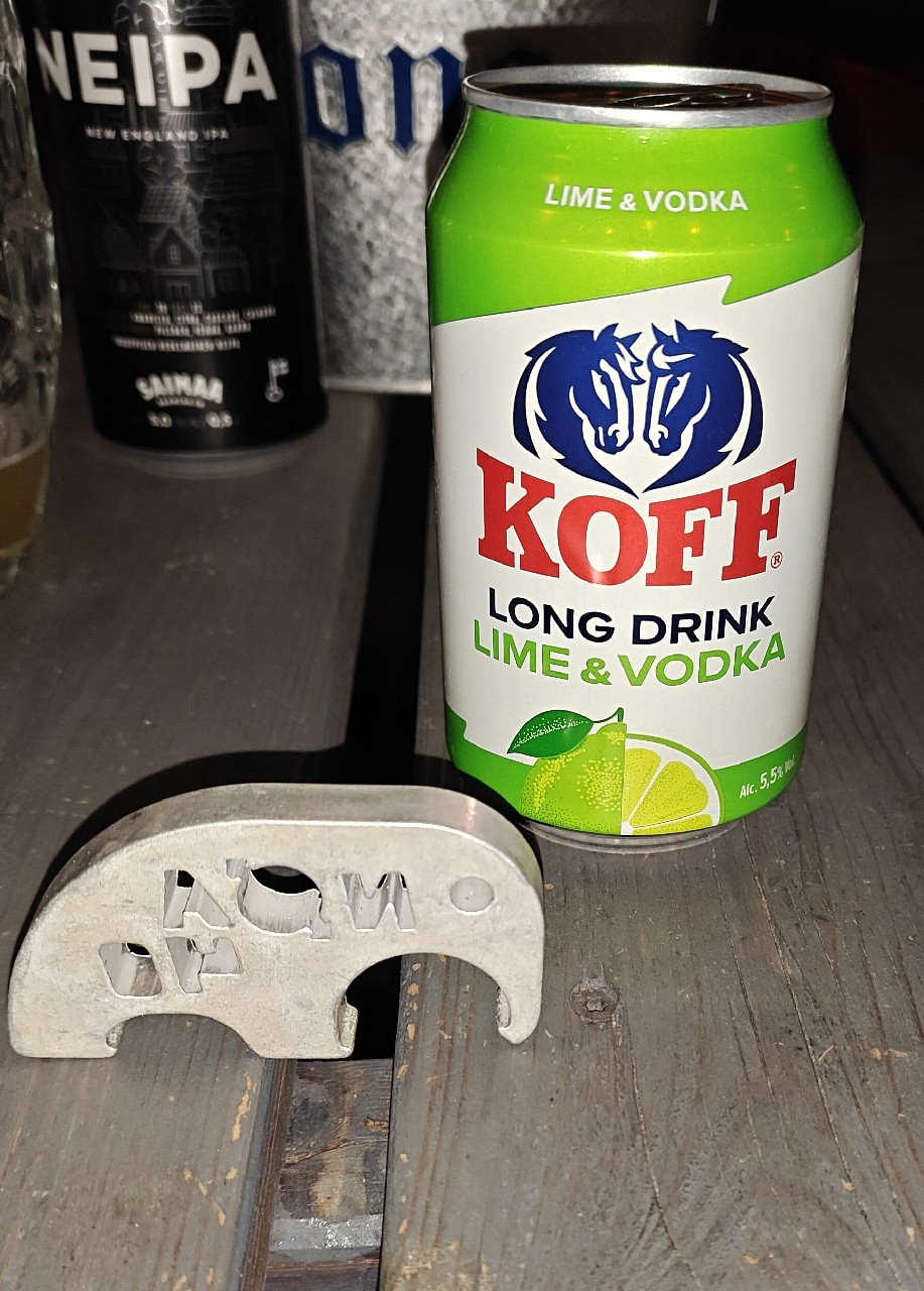 KOFF Long Drink Lime & Vodka, Finland