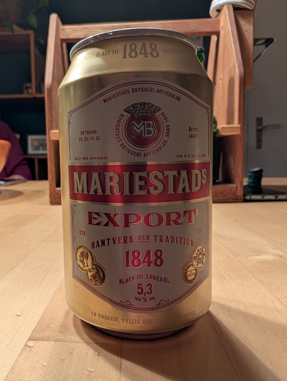 Mariestads Export, Sweden