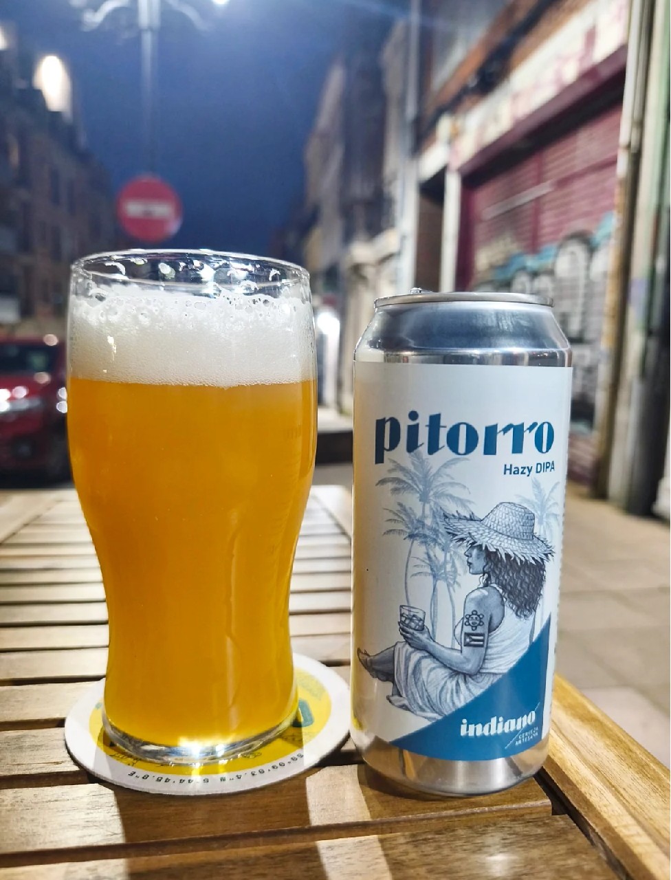 pitorro, Cerveza indiano