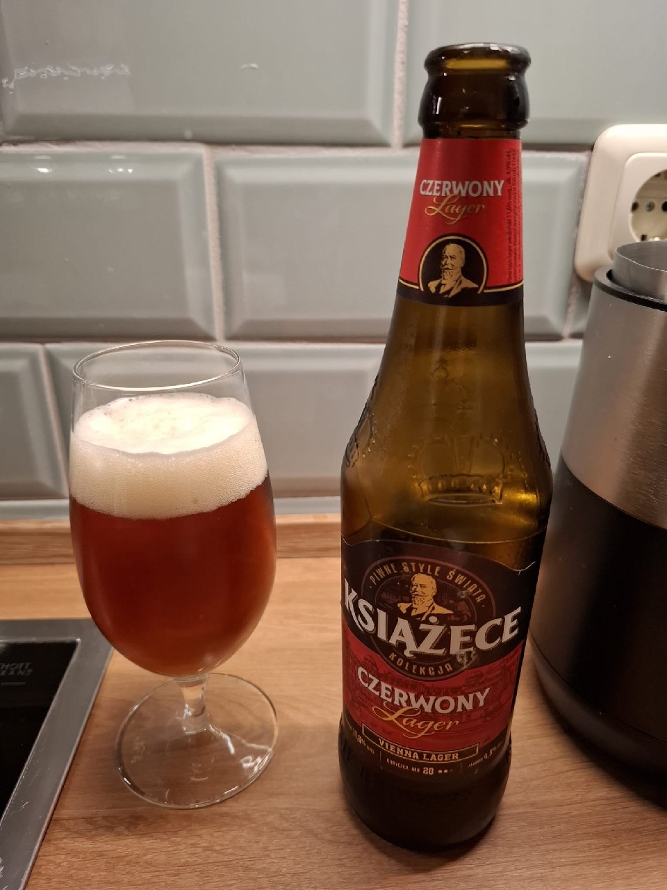 Książęce Czerwony Lager, Tyskie Brewery Książęce (Asahi)