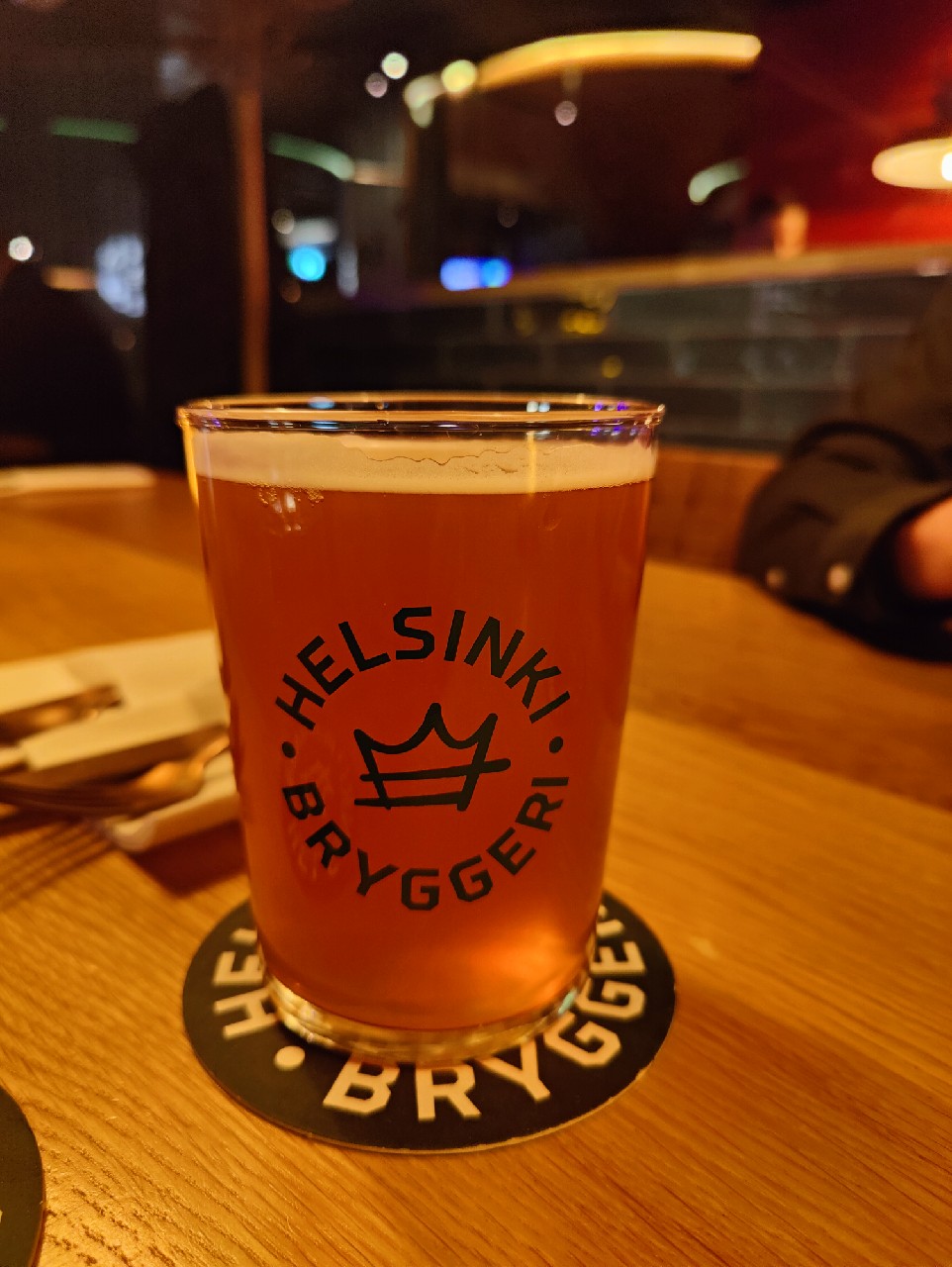 Helsinki Bryggeri Pale Ale Ale, Helsinki Bryggeri Brewhouse (Royal Unibrew)