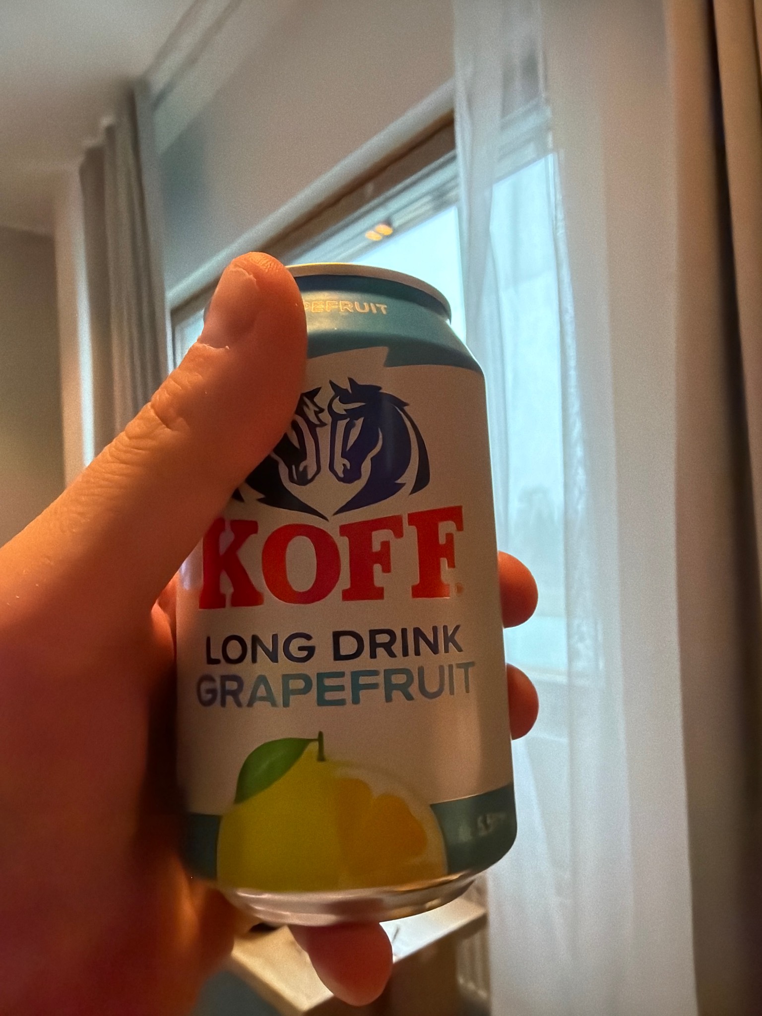 KOFF Long Drink Gin & Grapefruit, Finland
