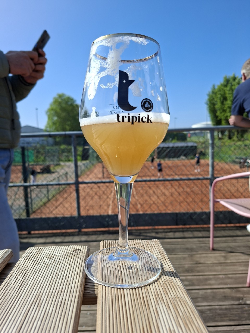 slice belgium tennis beer, Belgium tennis beer