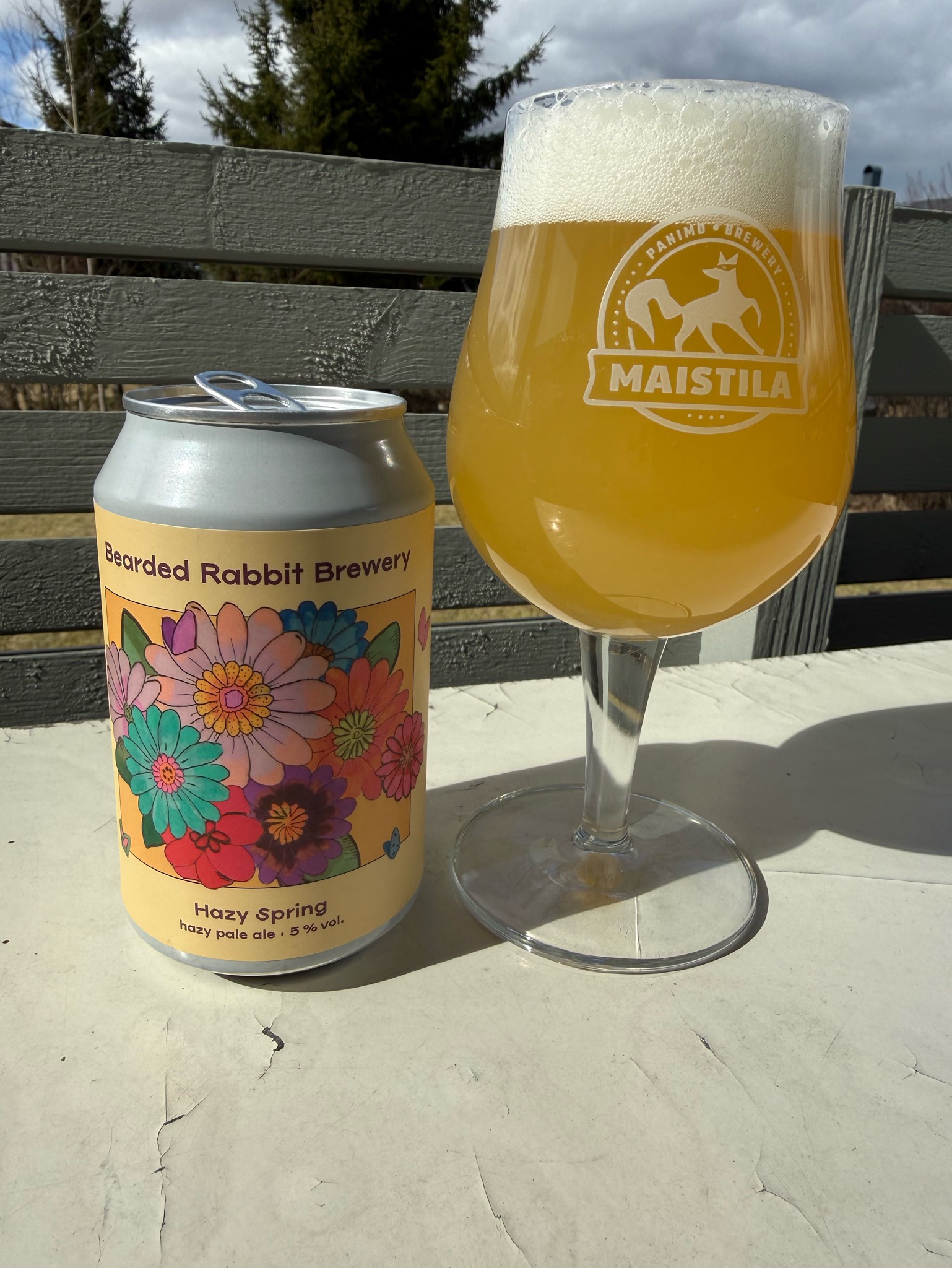Hazy Spring, Bearded Rabbit Brewery