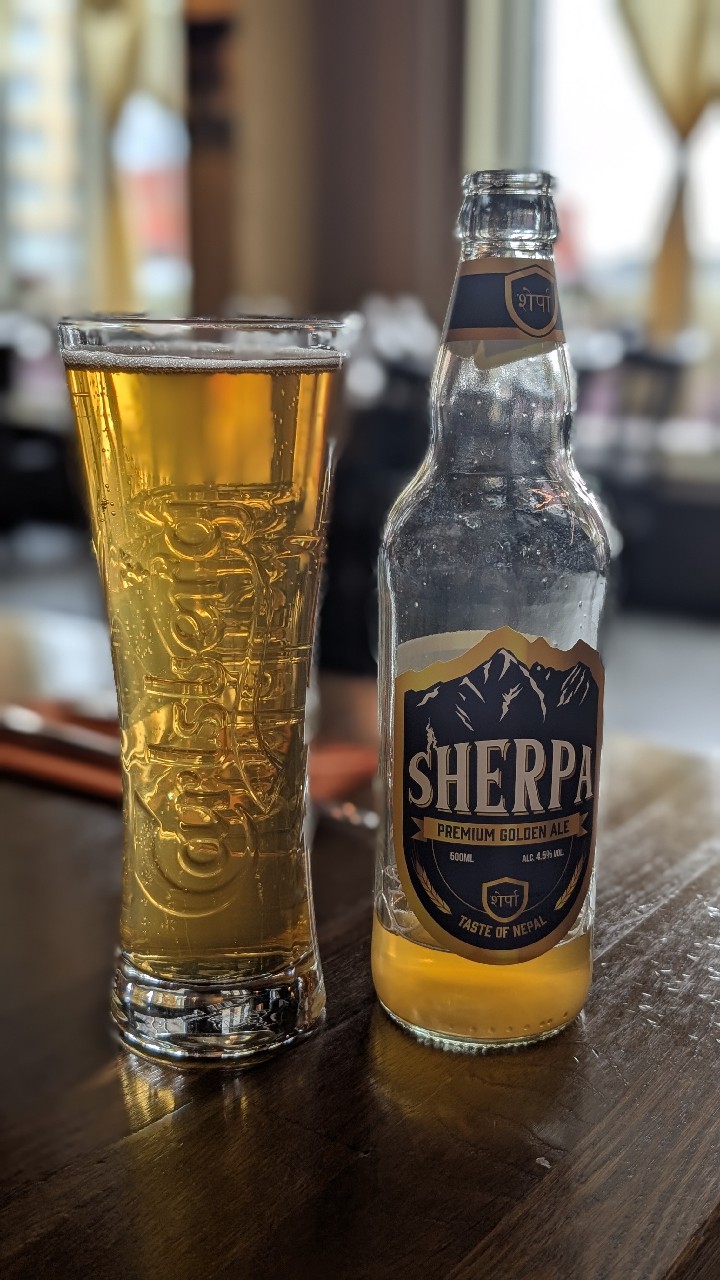 Sherpa Premium Golden Ale, Hambleton Ales / Brewery