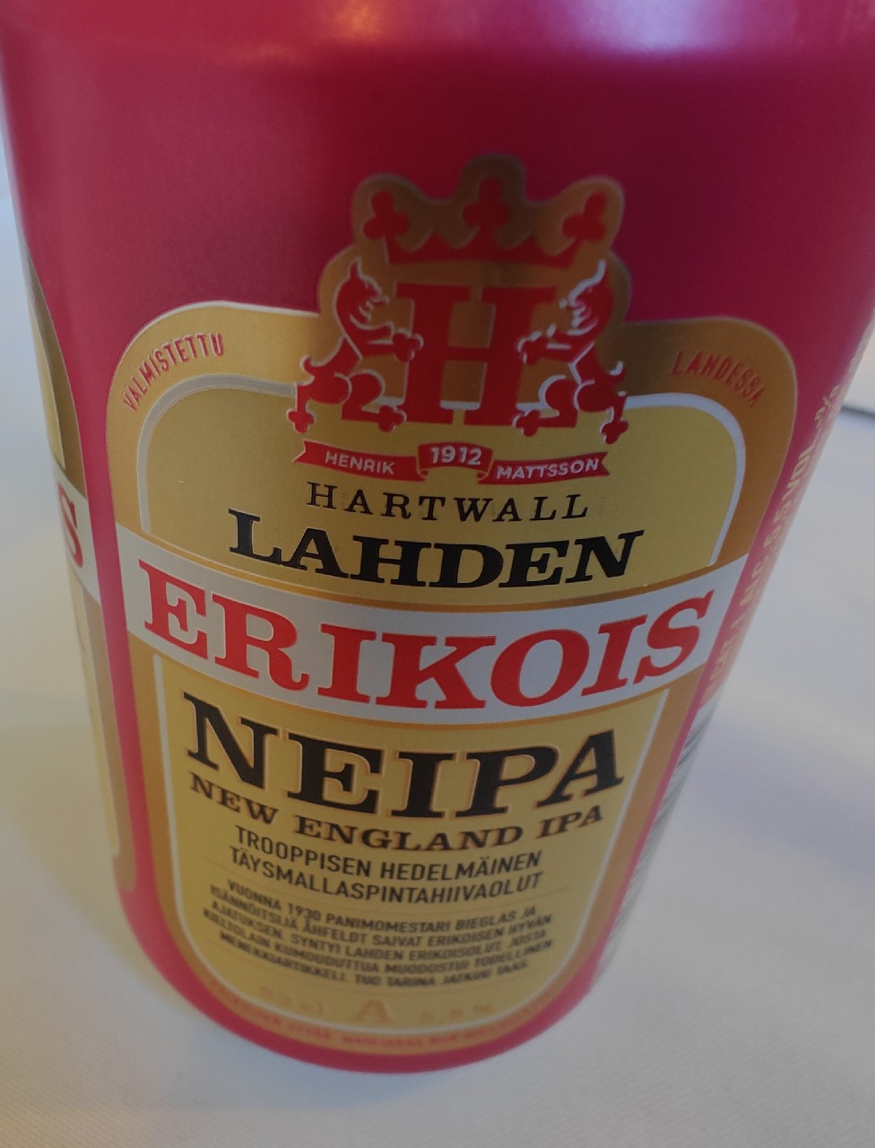 Lahden Erikois NEIPA, Finland
