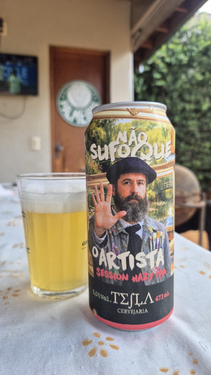 Não Sufoque o Artista, Tesla Cervejaria