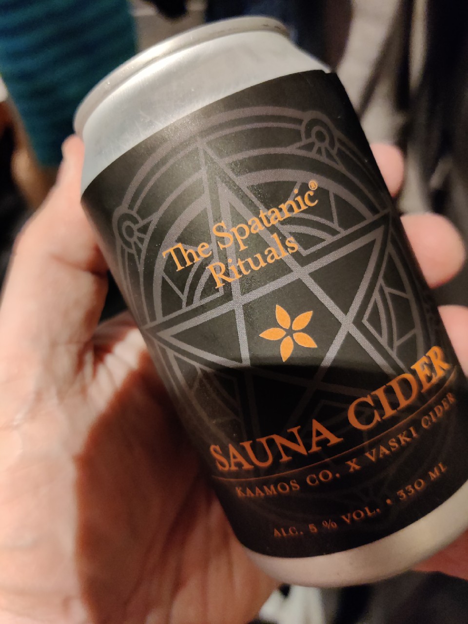 The Spatanic Rituals Sauna Cider, Vaski Cider