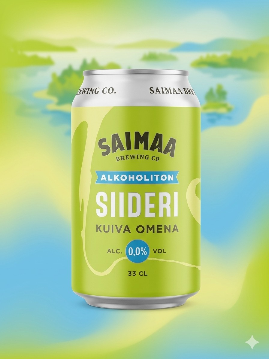 Alkoholiton Siideri Kuiva Omena, Finland