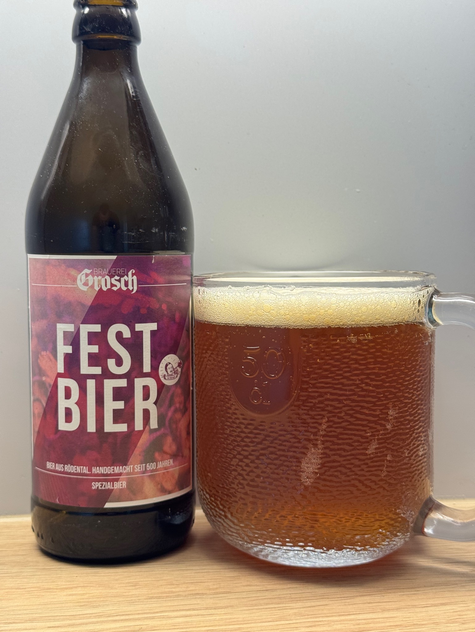 Grosch festbier, Braumanufaktur Grosch