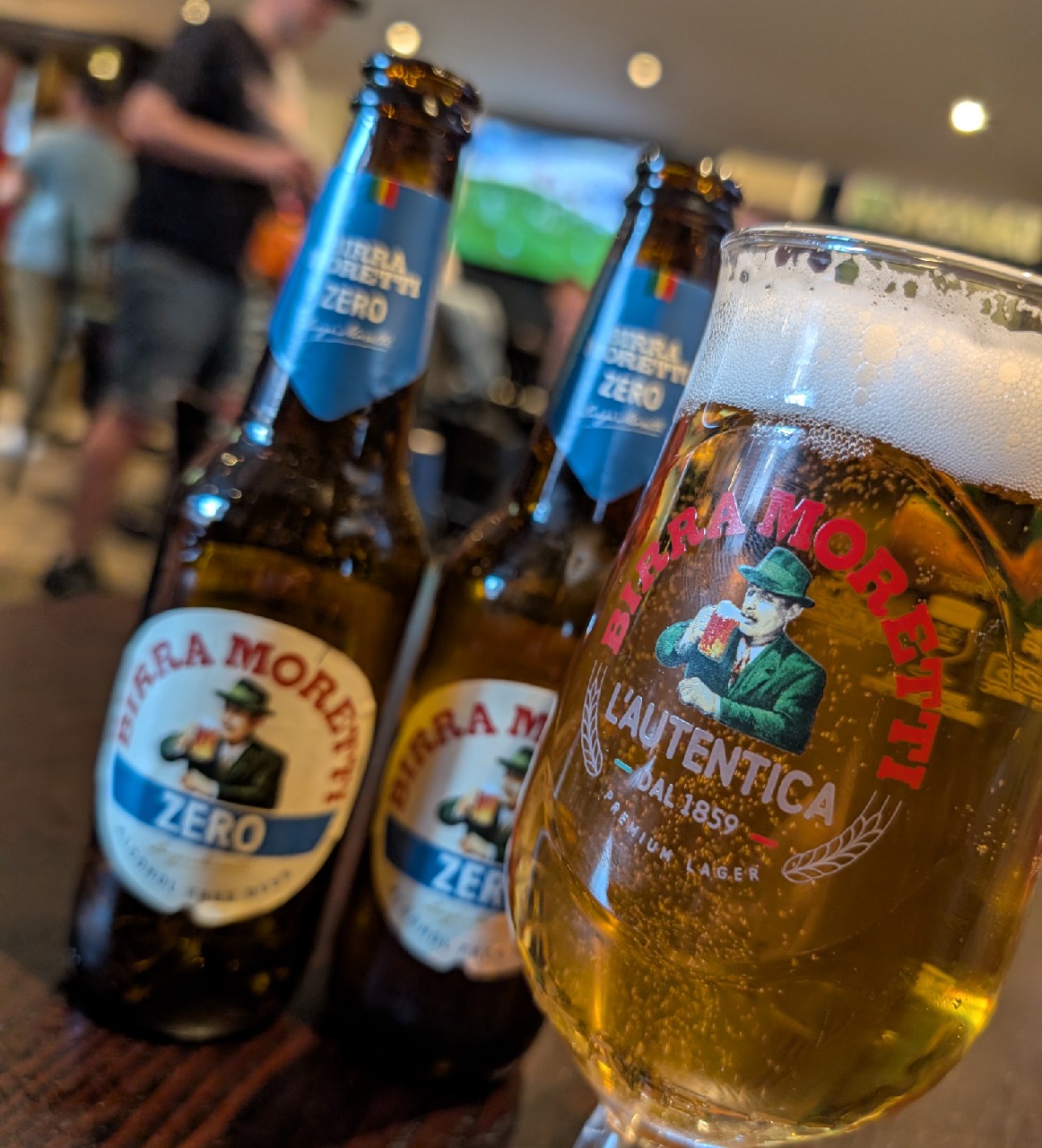 Birra Moretti Zero, Italy