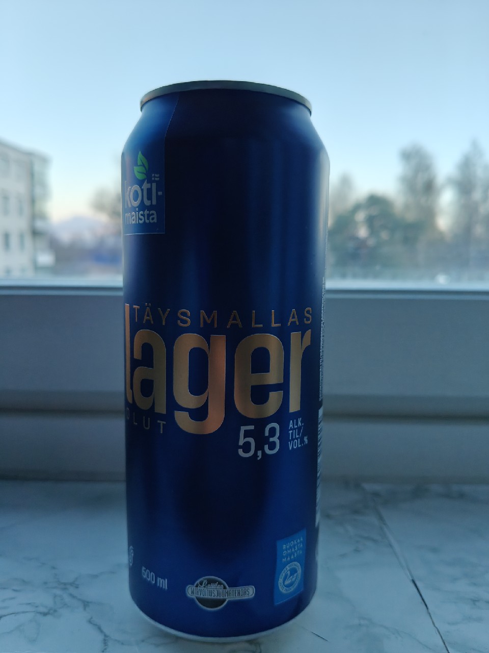 Kotimaista Täysmallas Lager 5.3%, Finland