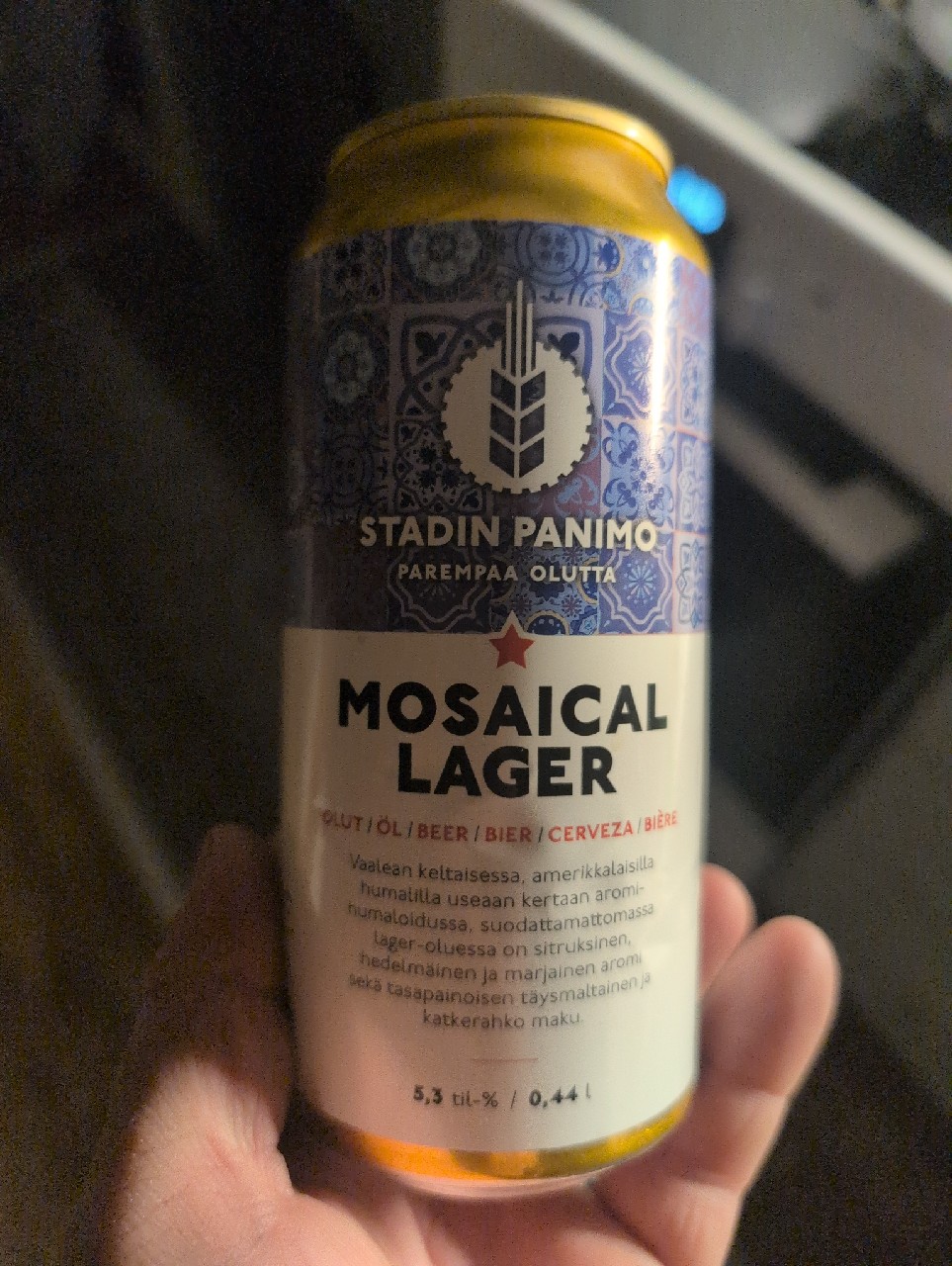 American Mosaical Lager, Stadin Panimo