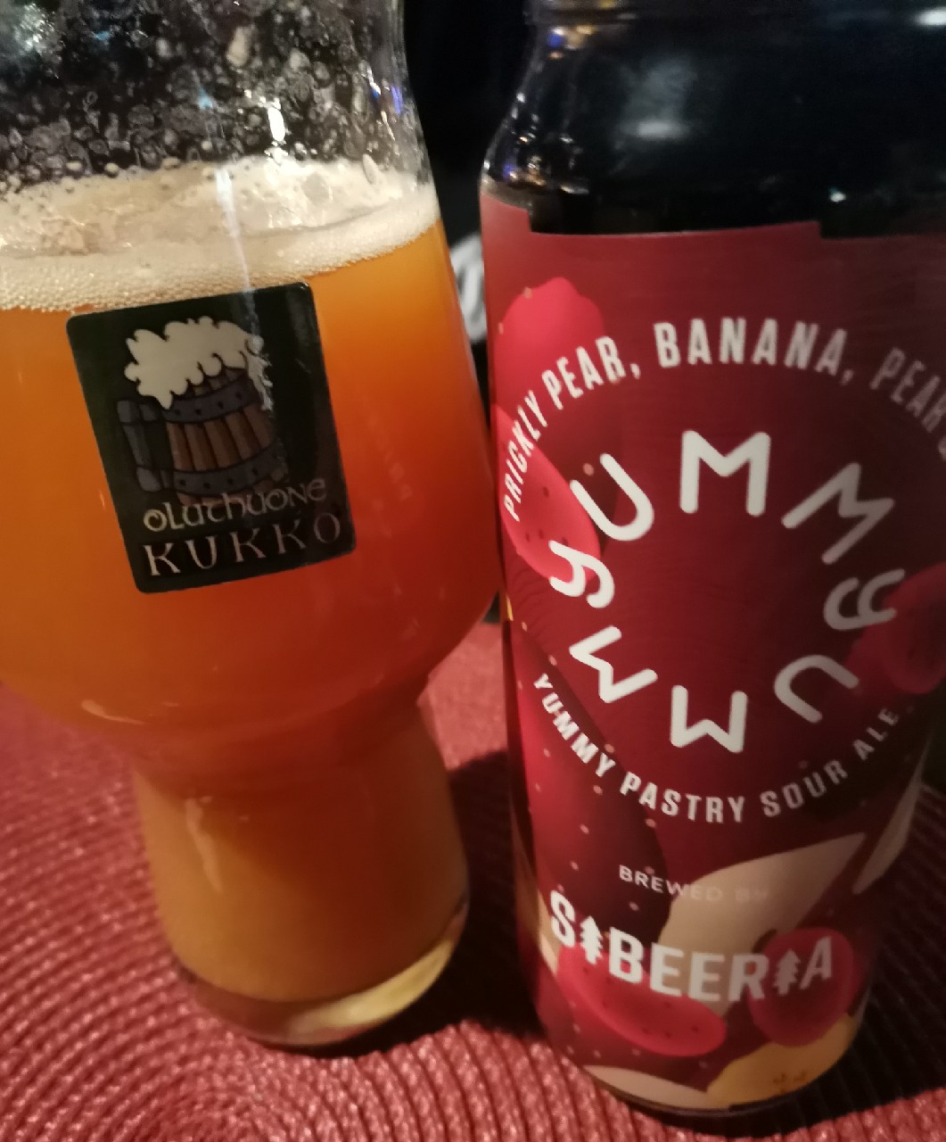 Yummy Prickly Pear, Banana, Pear & Kiwi, Sibeeria
