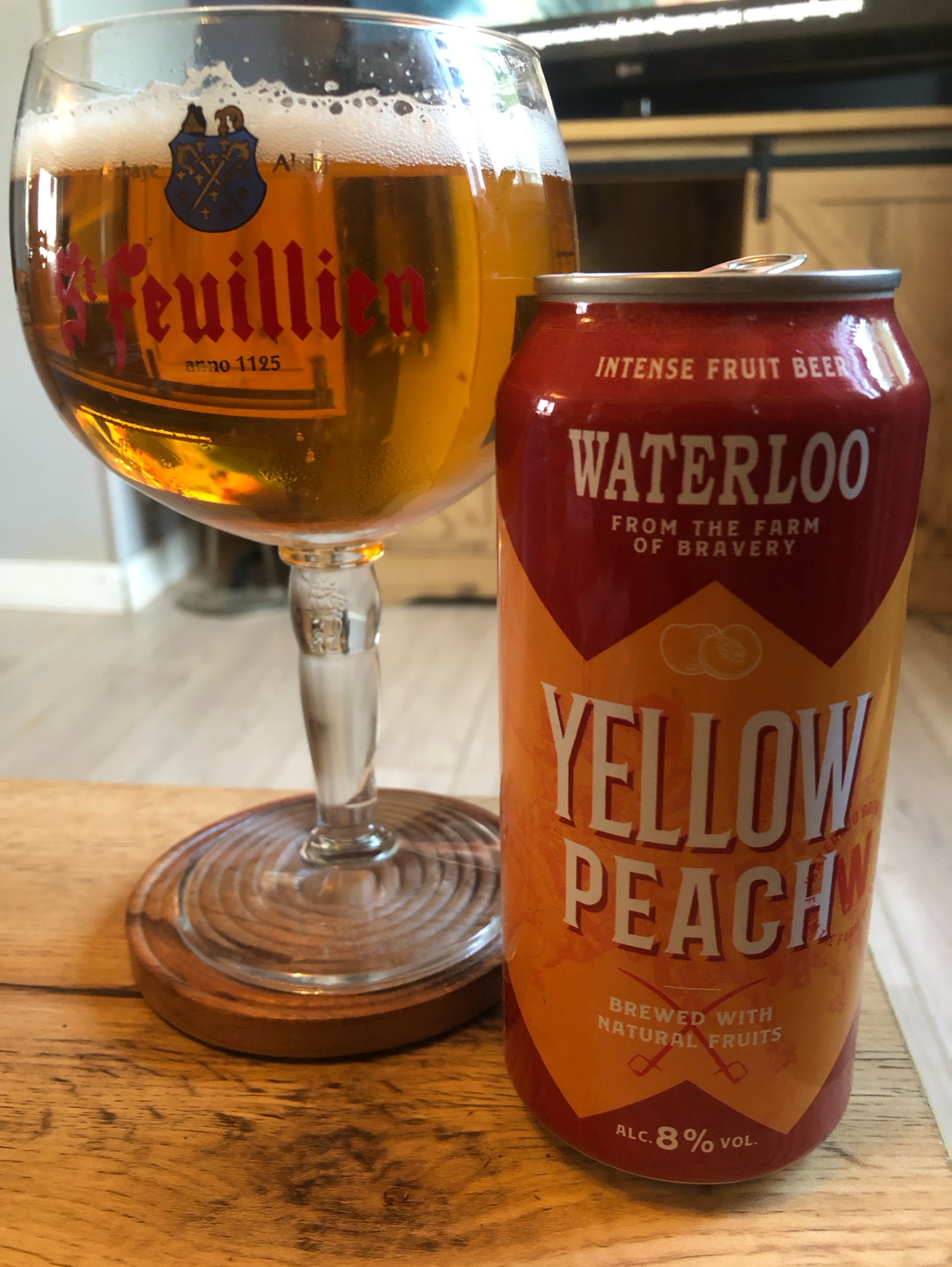 Yellow peach, Belgium
