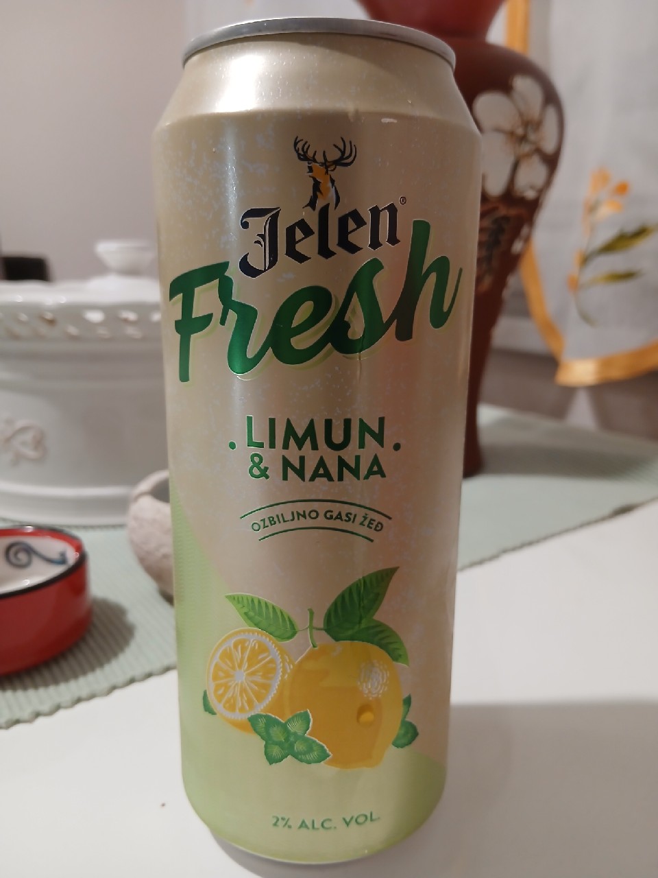 Jelen Fresh Limun, Apatinska Pivara (MolsonCoors)