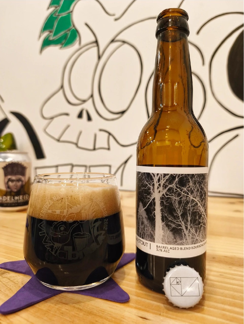 barley wine x imperial stout ba, France