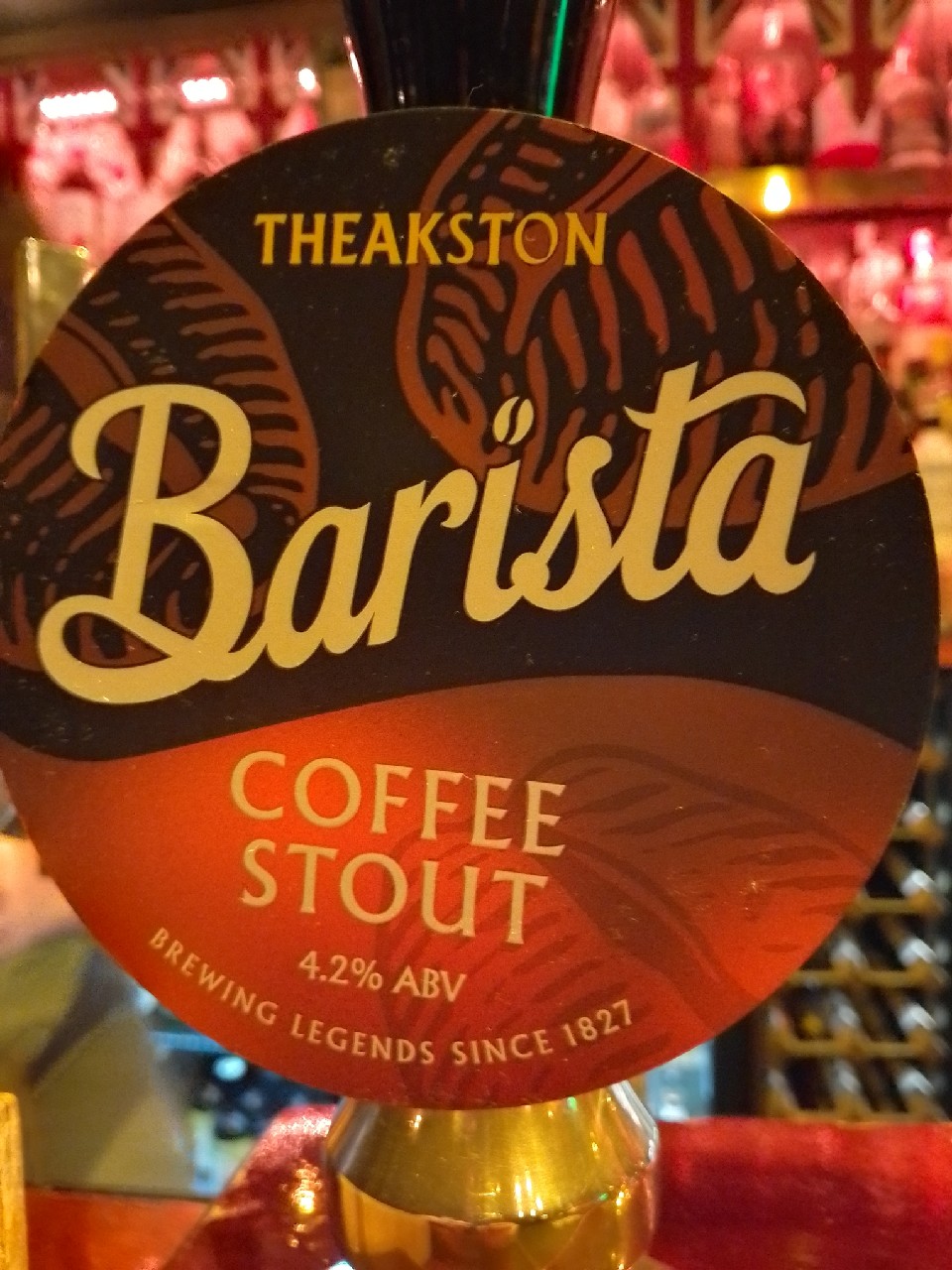 Exile barista, Exmoor Brewery