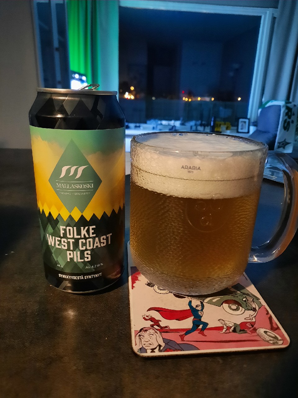 Folke West Coast Pils, Finland