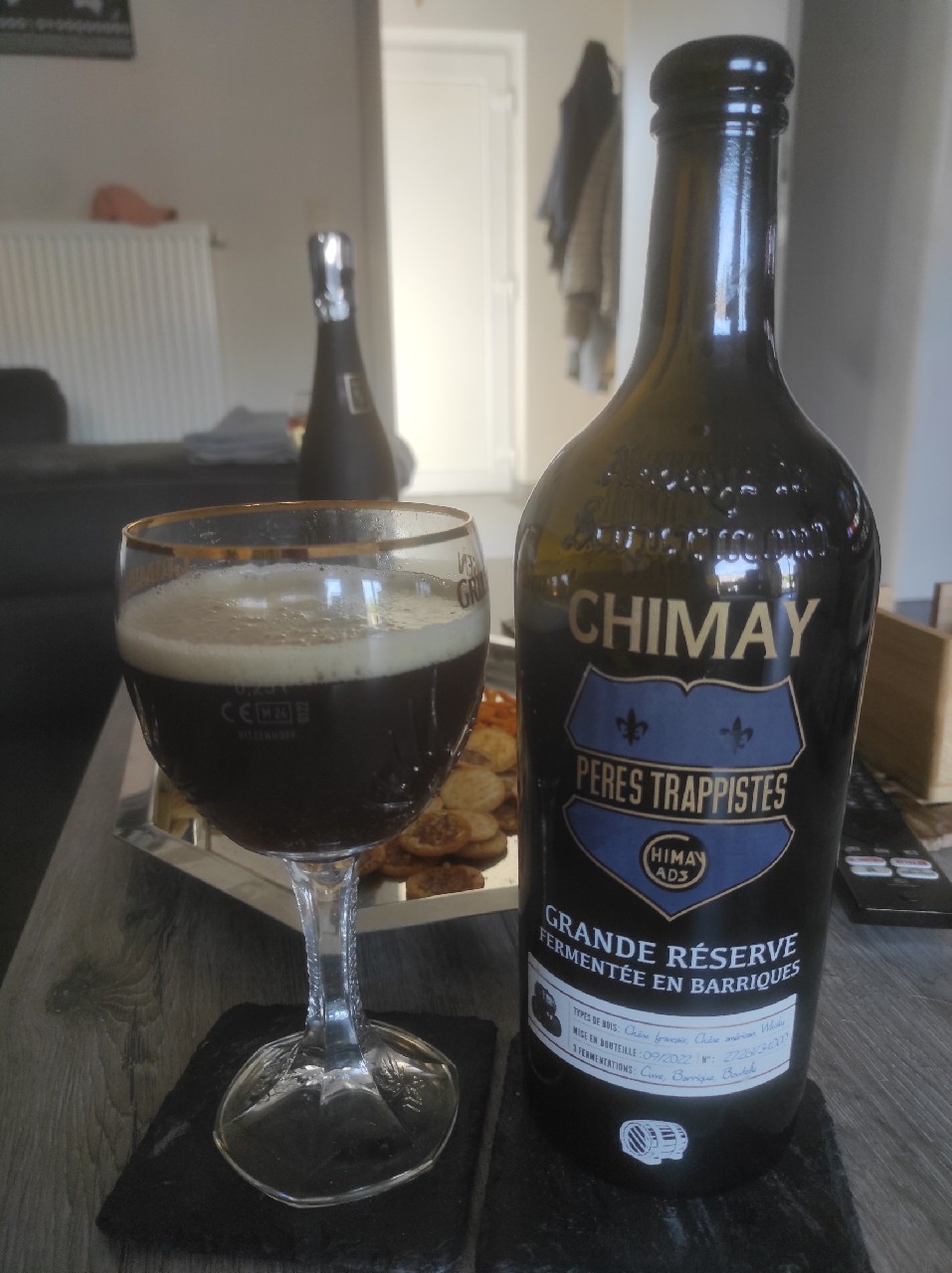 Chimay Grande Réserve Fermentée en Barriques - Chêne Français, Chêne Américain, Whisky (2022), Belgium