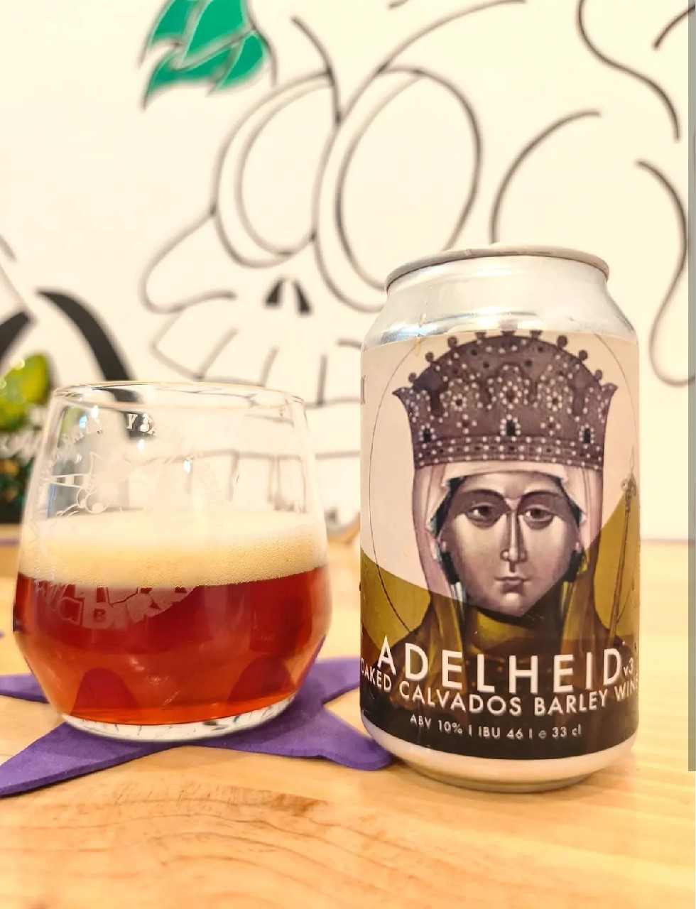 adelheid V3 oaked Calvados BA, Brouwerij de HopHemel