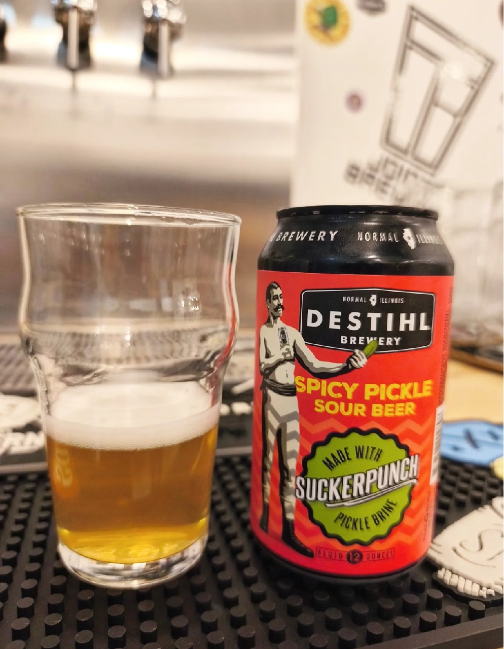 spicy pickle sour beer, Destihl Brewery