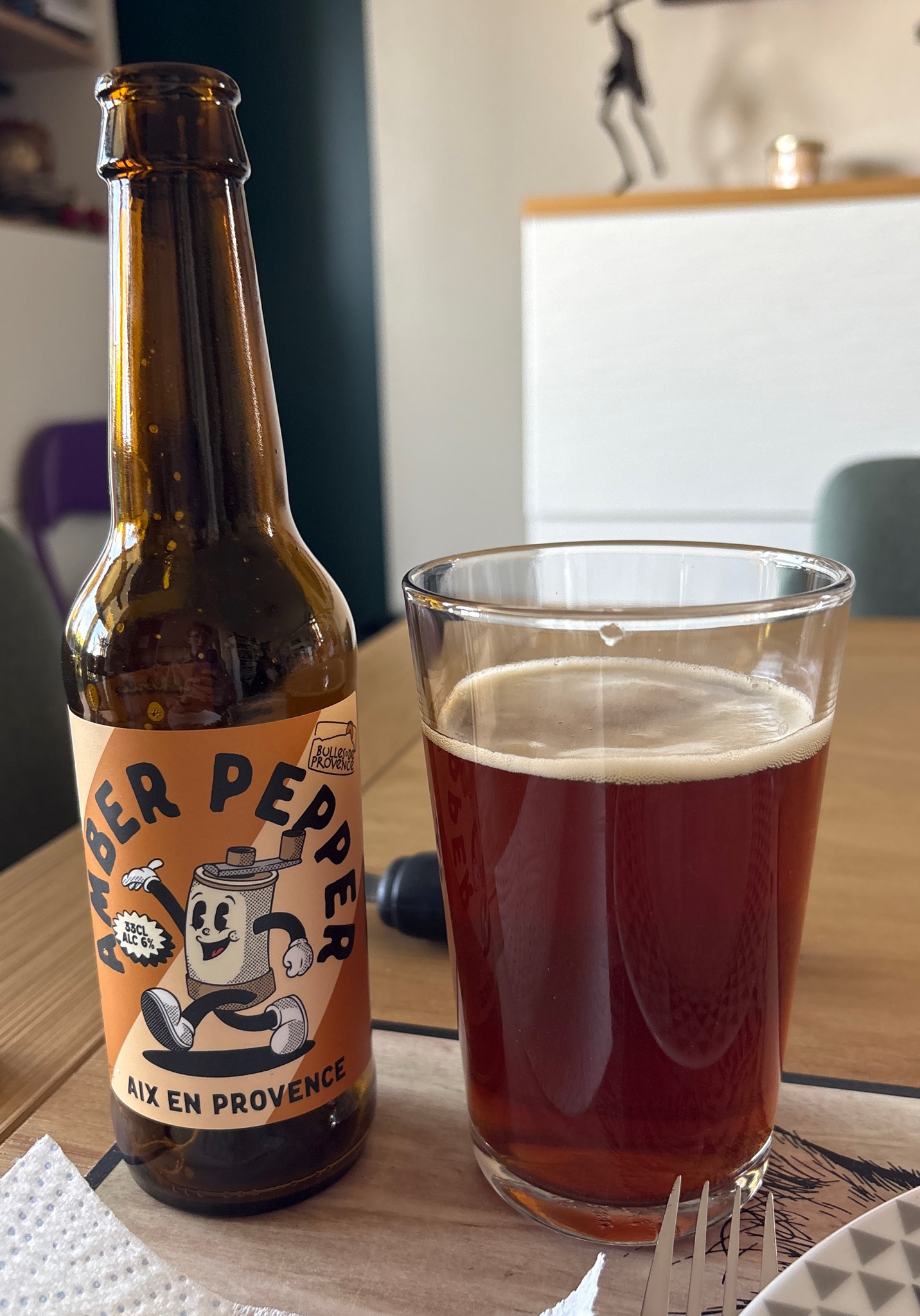 Amber Pepper, Bulles De Provence - Brasserie De Puyricard